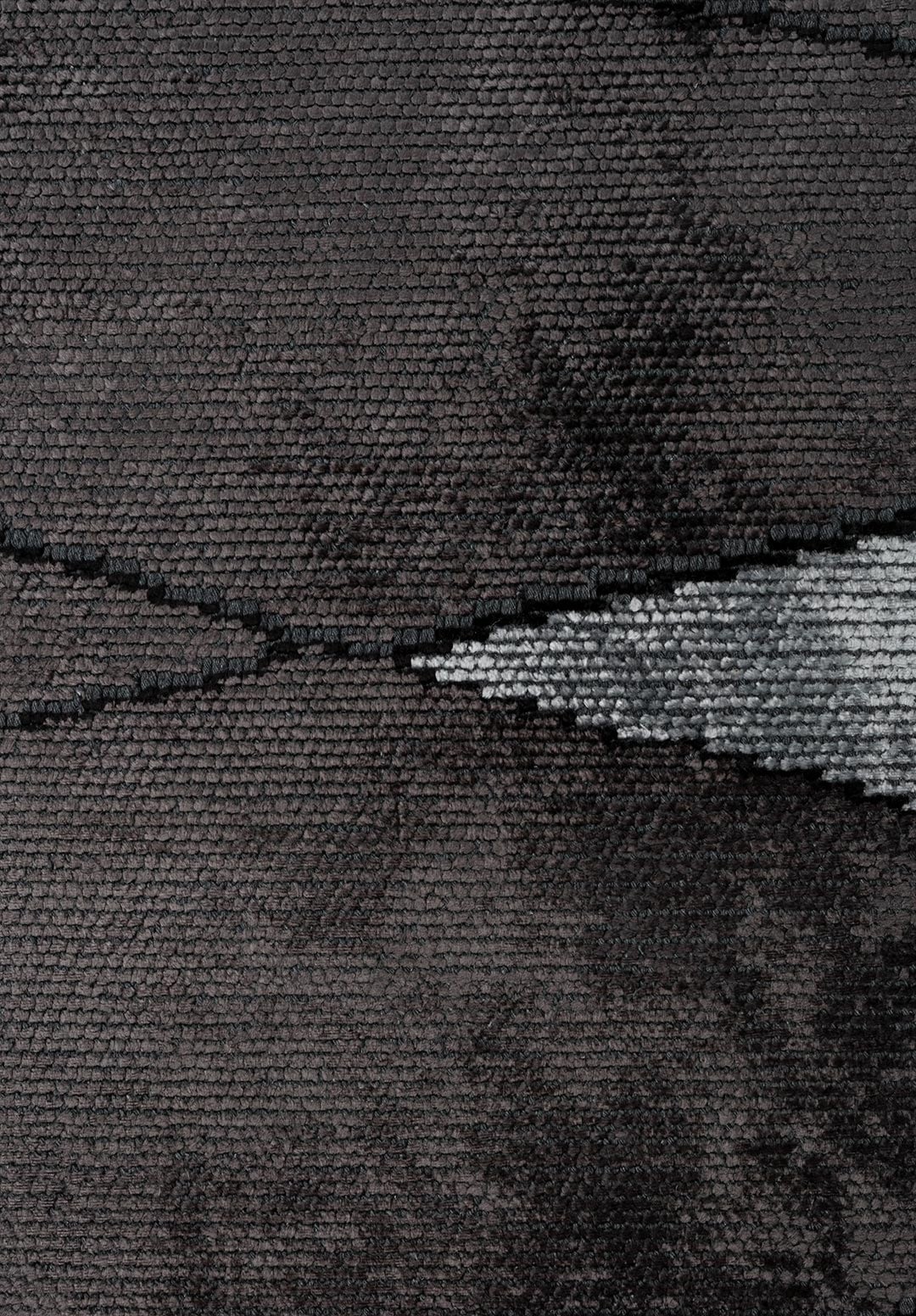 GREENWICH BLACK - CHARCOAL - ICE BLUE RUG - 5