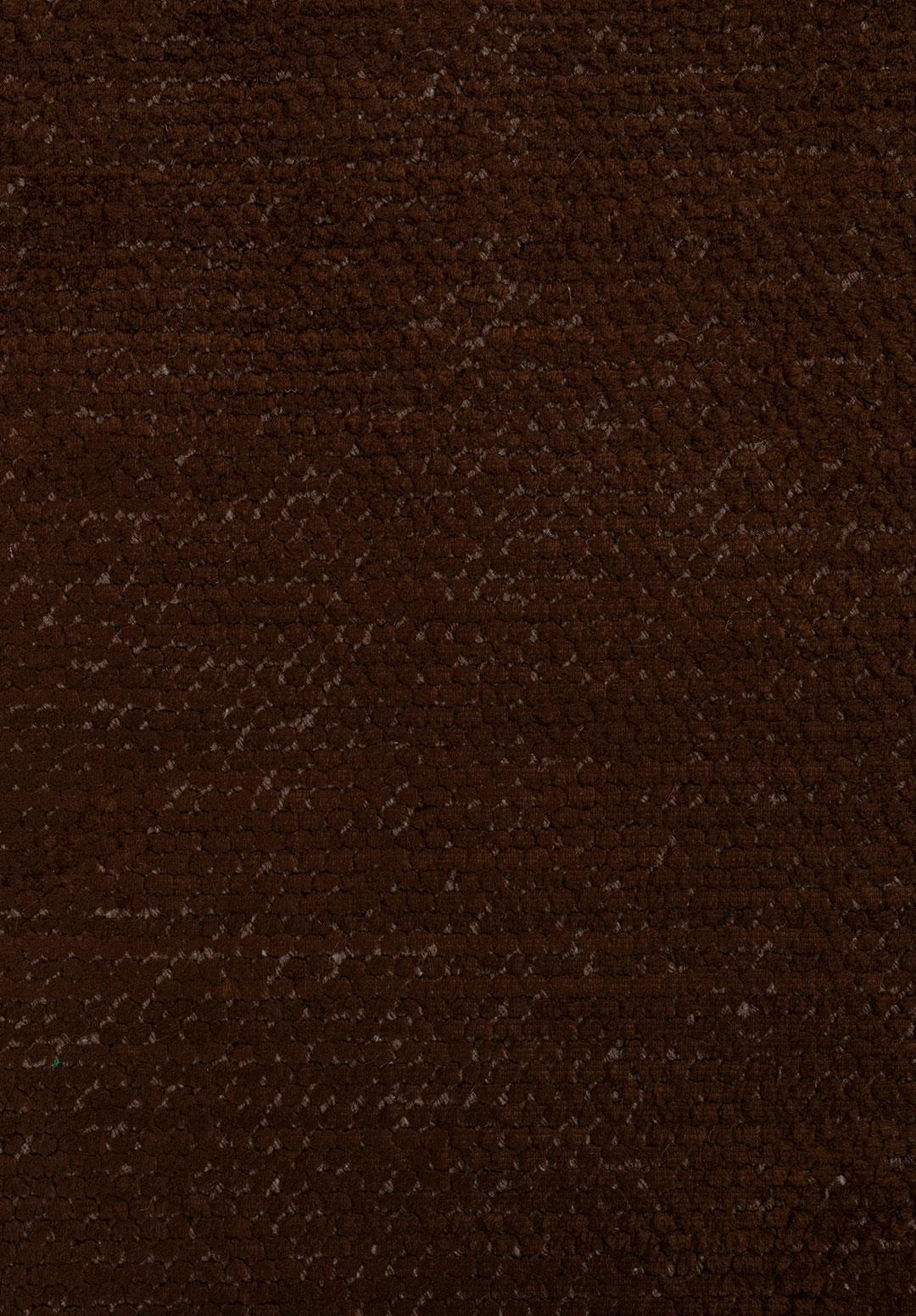 PLAIN DARK BROWN (C) RUG - 4
