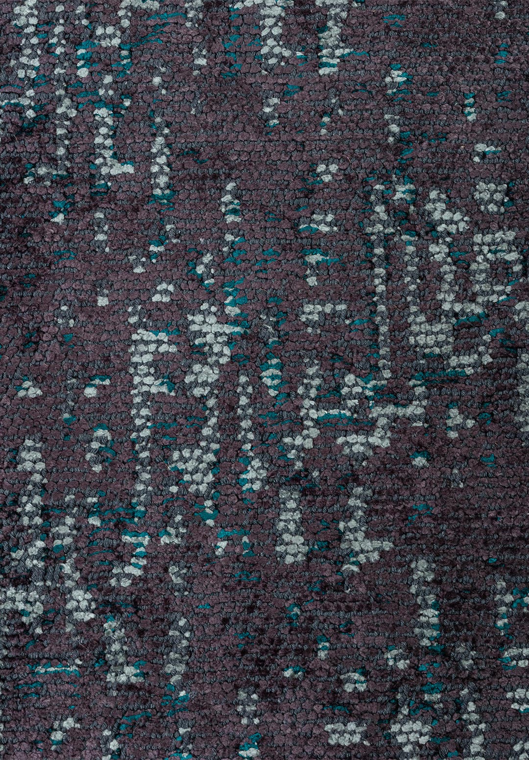 SOLSTICE CHARCOAL - DARK TURQUOISE - RIVER GREEN RUG - 5