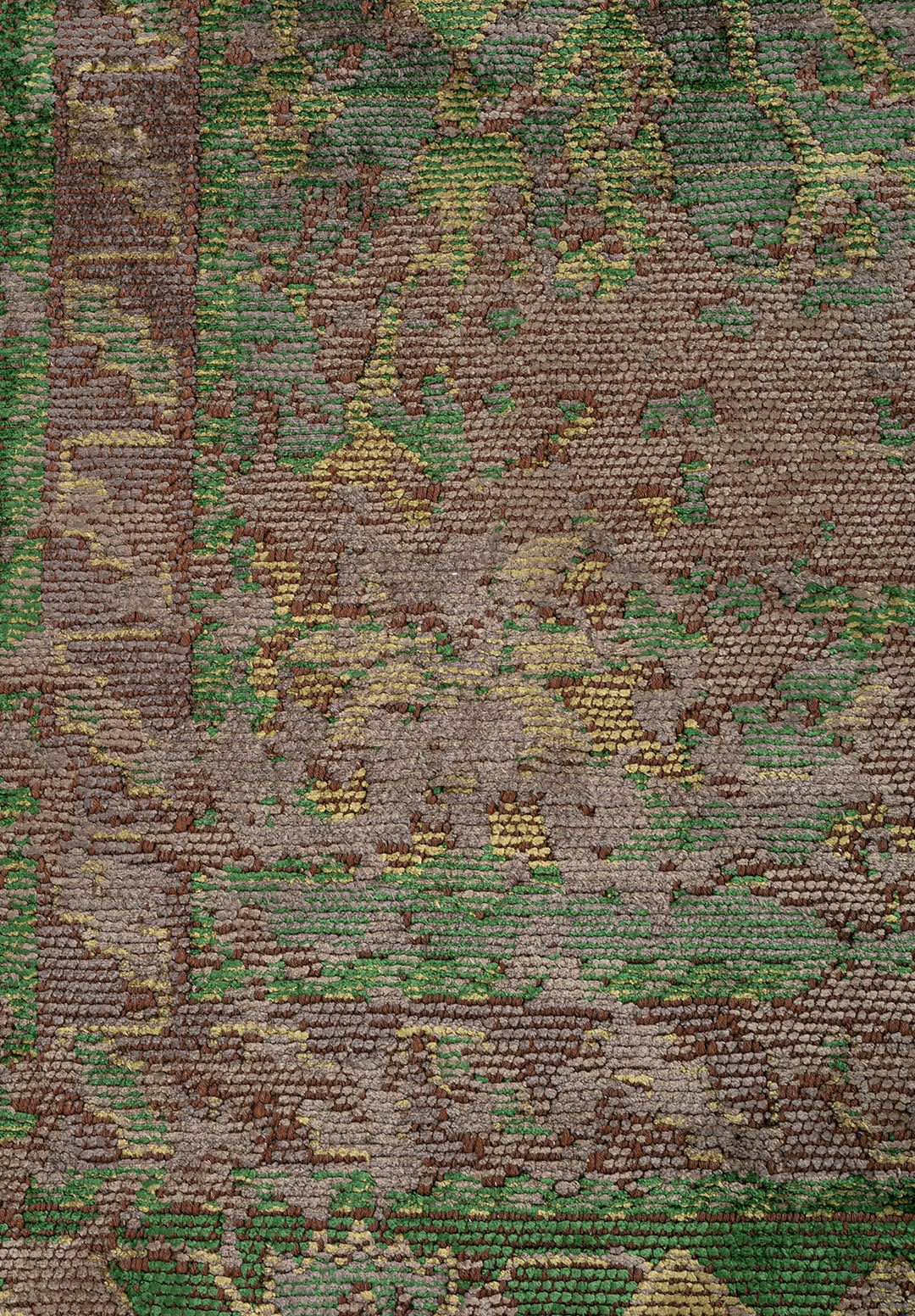 SPLENDOR ERA KHAKI - ANTHRACITE - FOREST GREEN - GREEN RUG - 5
