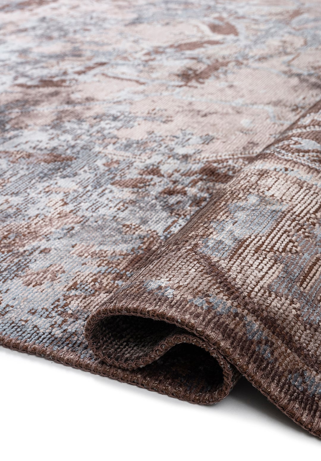 MONARCH ERA BLUE - STONE - DARK MINK - NOUGAT RUG - 2
