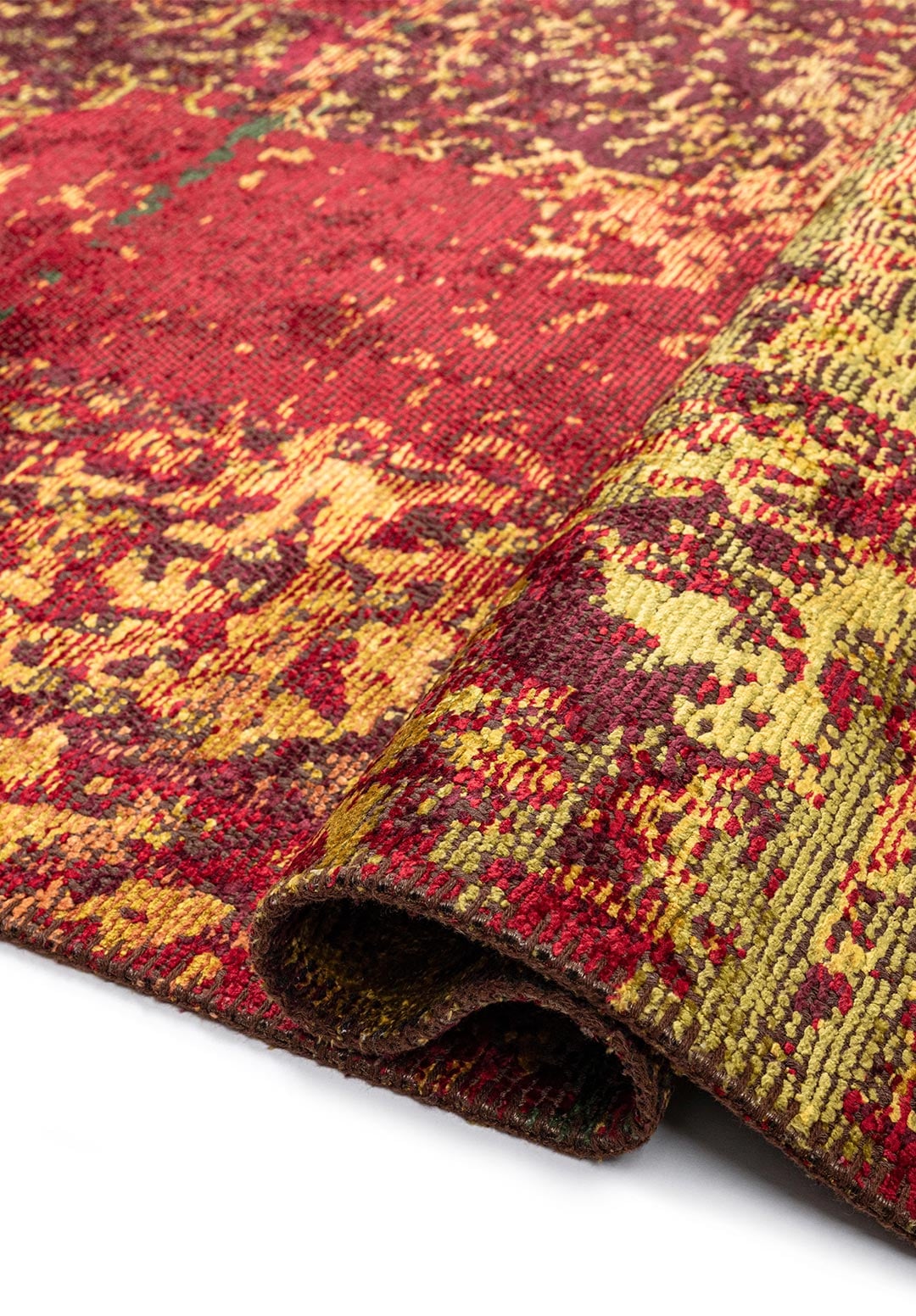 MEMLUK RED - YELLOW - CHERRY - KIWI - FOREST GREEN - TERRA RUG - 2