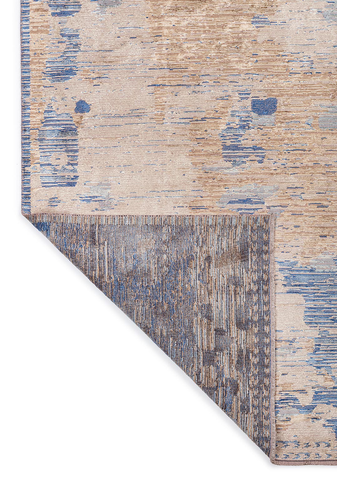 RIMA BEIGE - MINK - BLUE - NAVY BLUE - DARK BROWN RUG - 3