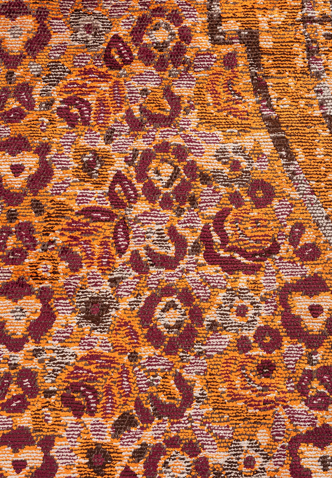 LEGACY CREAM - ORANGE - CHERRY - DARK BROWN RUG - 5