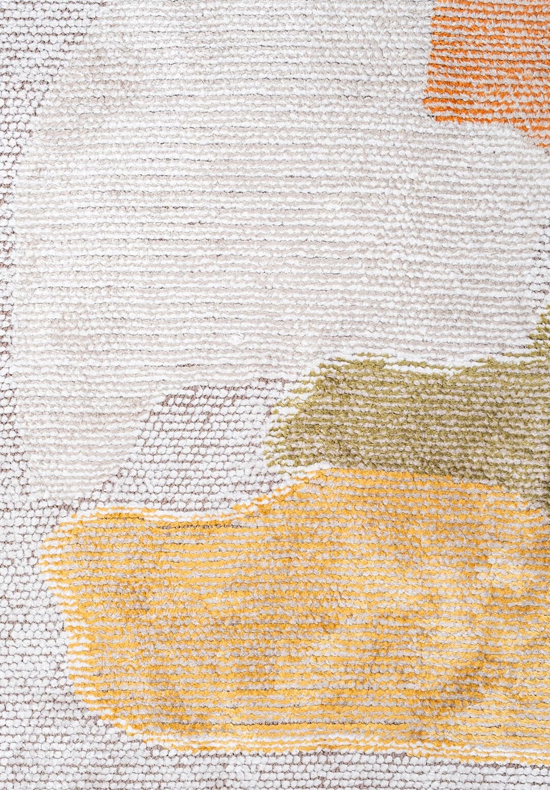 MOTION WHITE - STONE - GOLD - GREEN - TERRA - DARK MINK RUG - 5