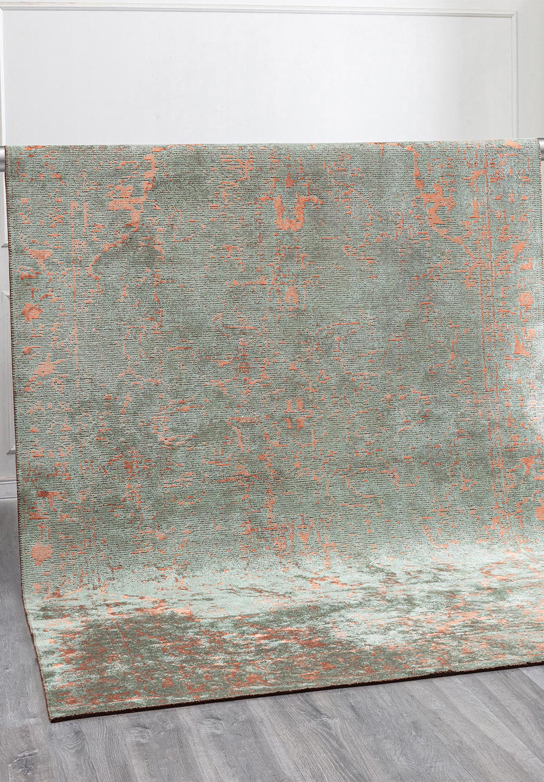 IVY PEACH - RIVER GREEN RUG - 4