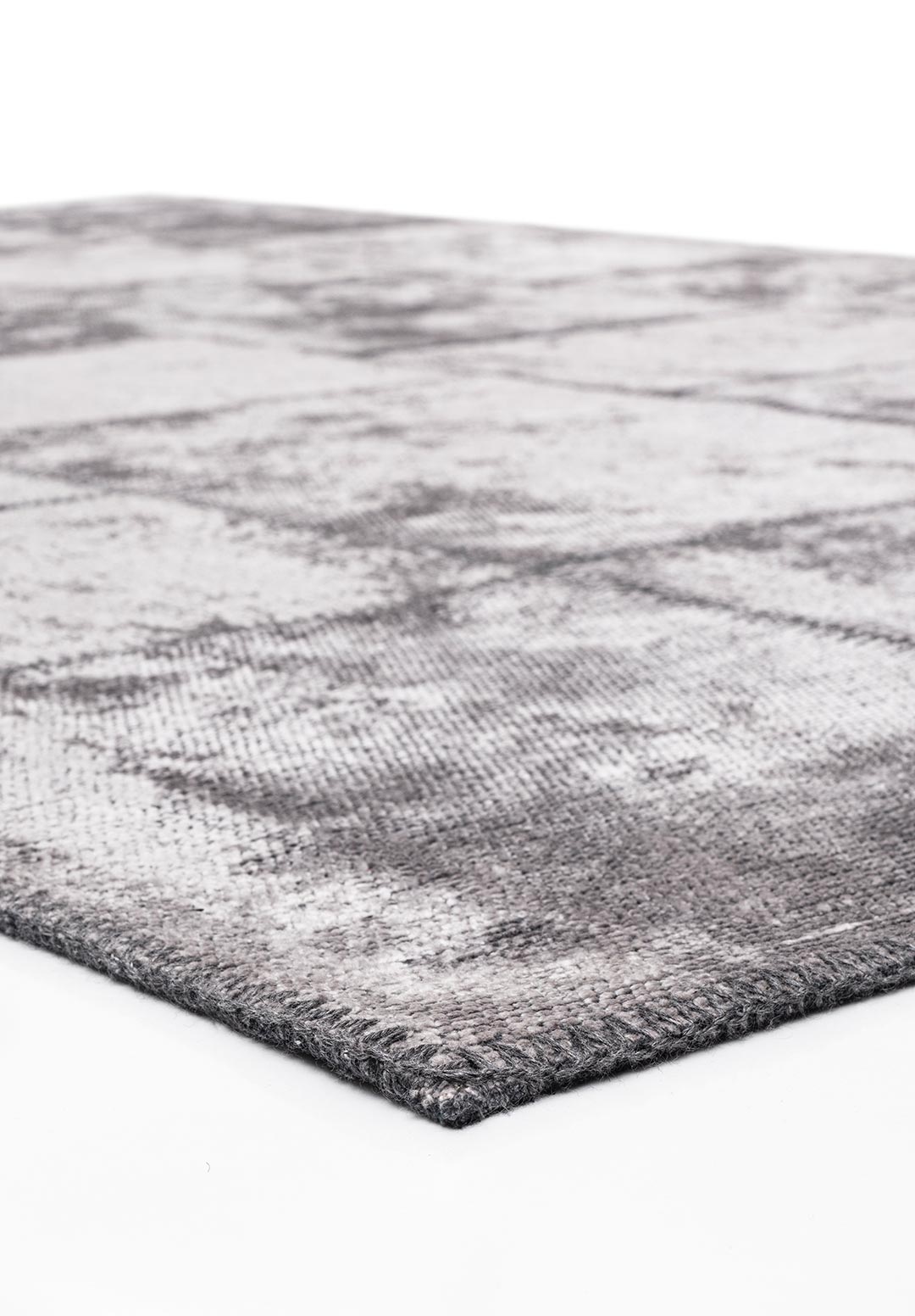 PATCH LIGHT GREY RUG - 4