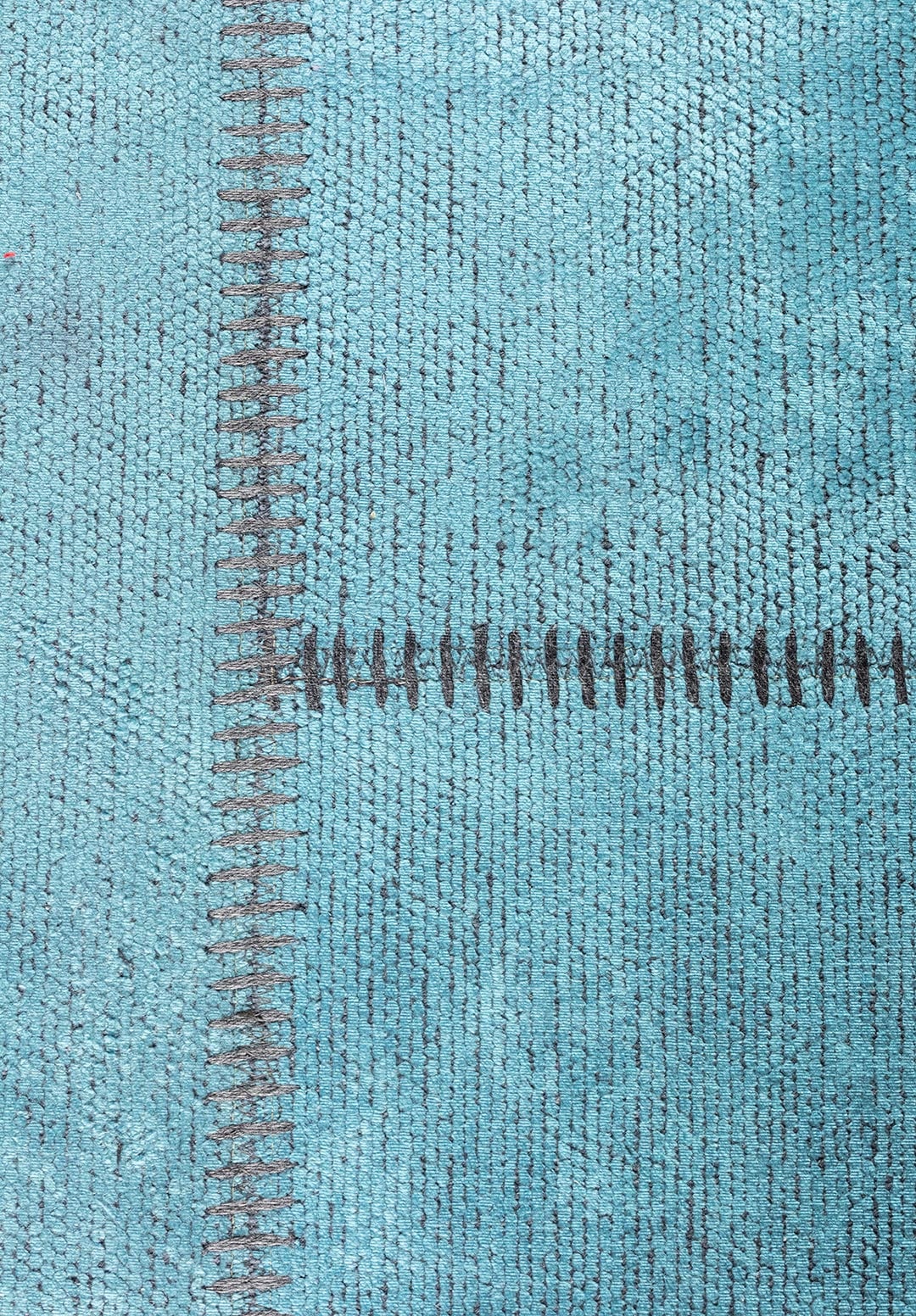 PATCH TURQUOISE RUG - 5
