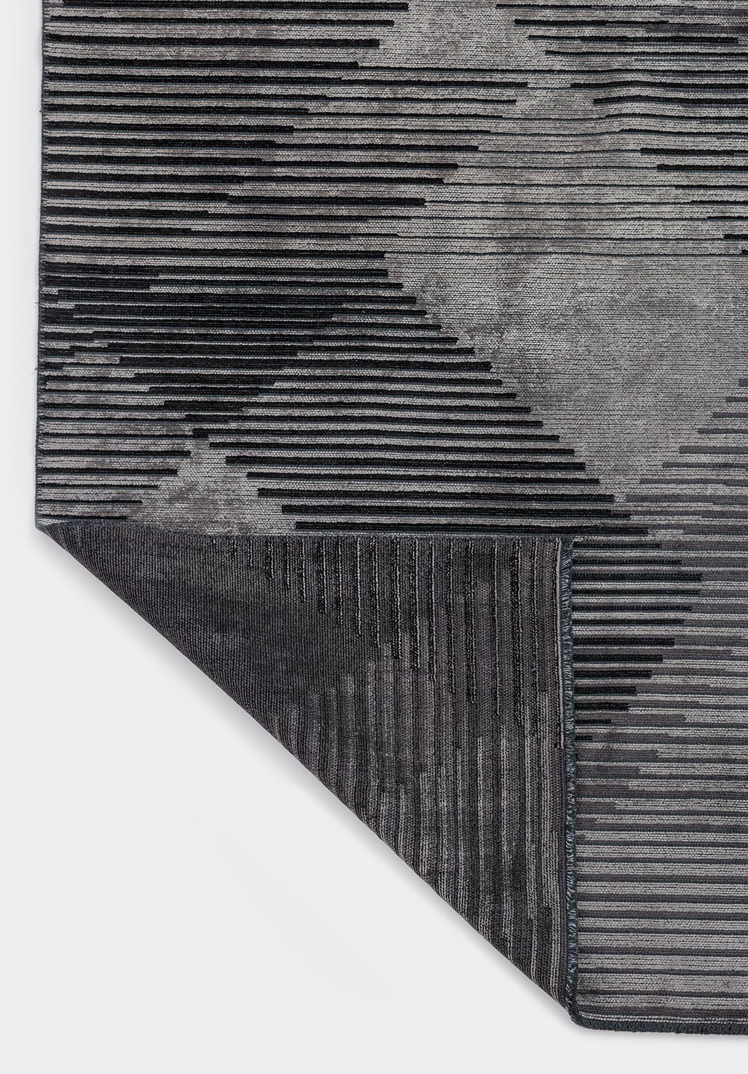 BARCELONA CHARCOAL - BLACK - GREY RUG - 3