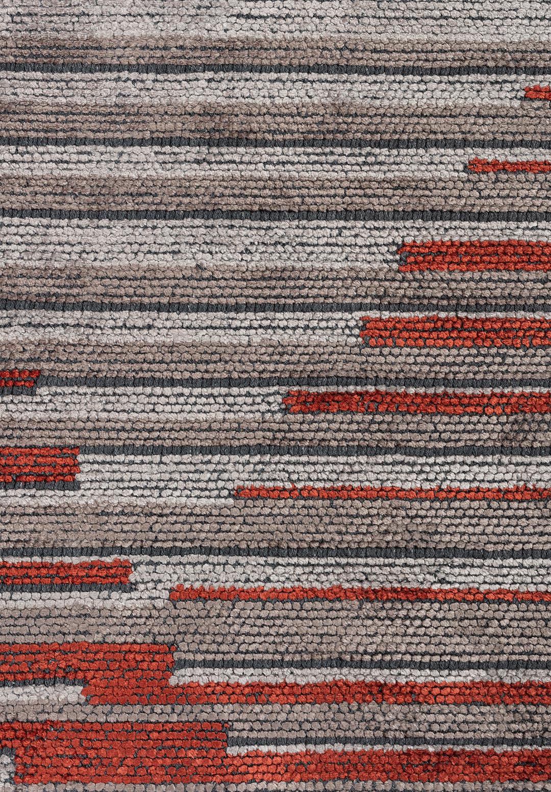 BARCELONA DARK TERRA - DARK GREY - LIGHT GREY RUG - 5