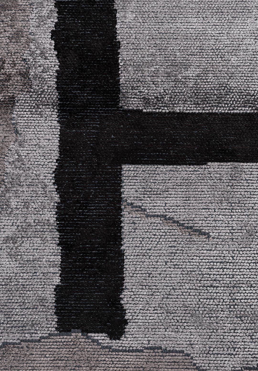 SALAMANCA BLACK - DARK GREY - LIGHT GREY RUG - 5