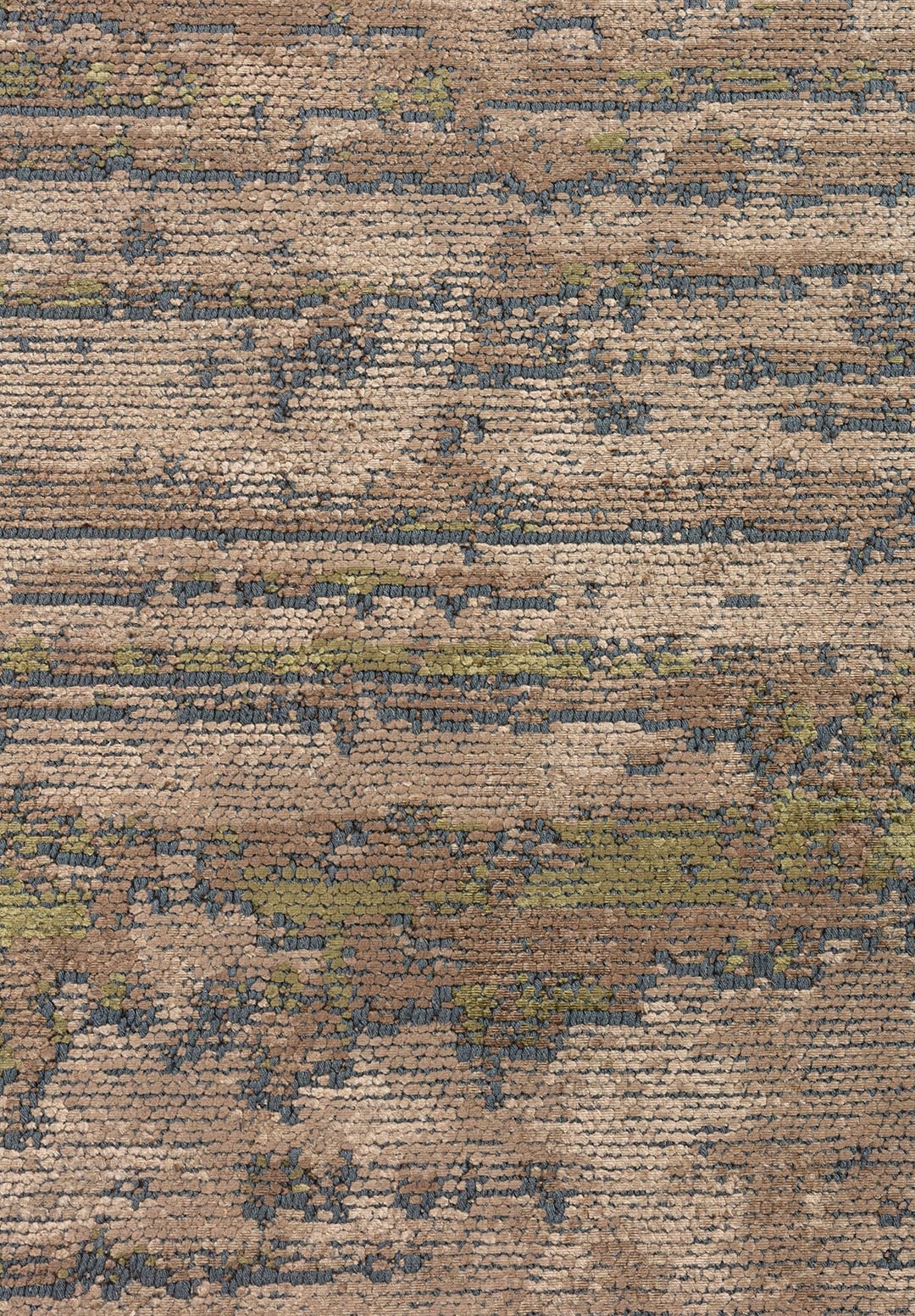 VOLOS GREEN - LIGHT BROWN - DARK BEIGE RUG - 5