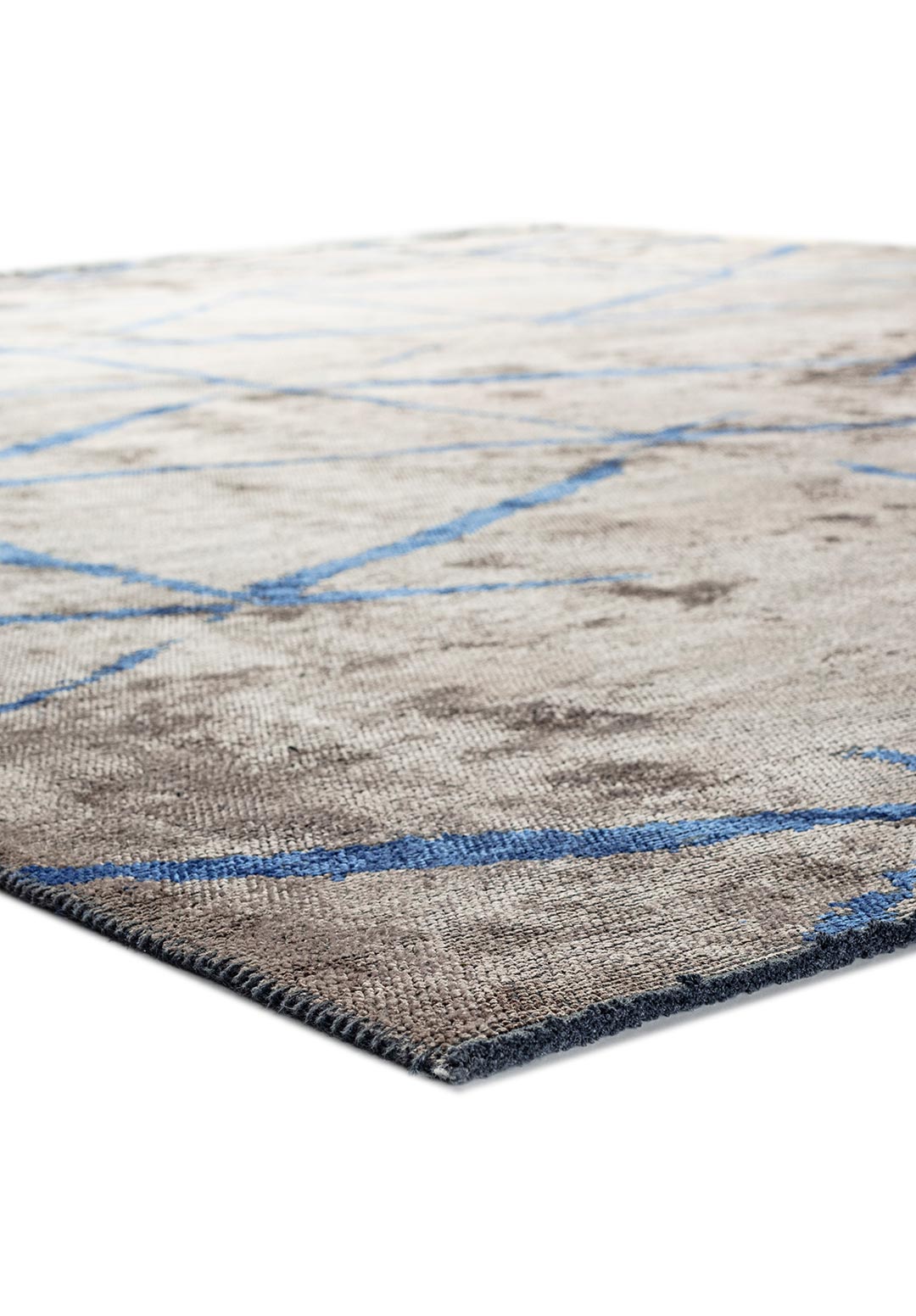 PALERMO NAVY BLUE - DARK GREY RUG - 4