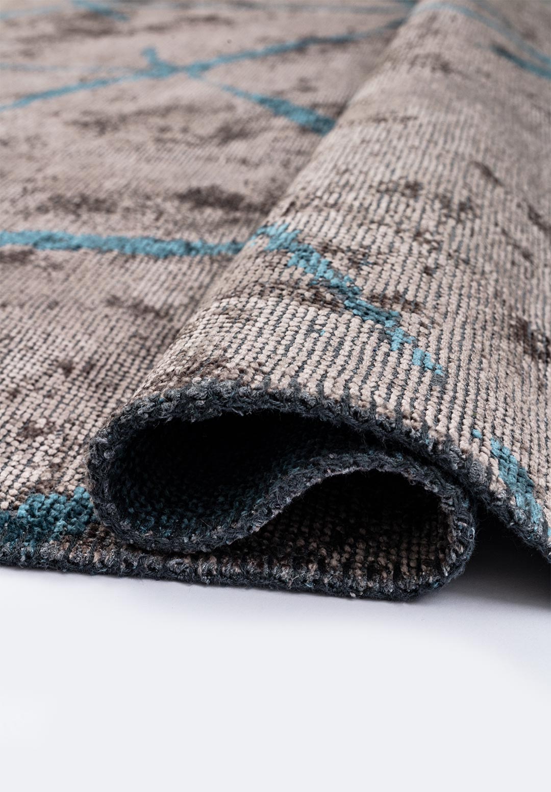 PALERMO PETROL - DARK GREY RUG - 2