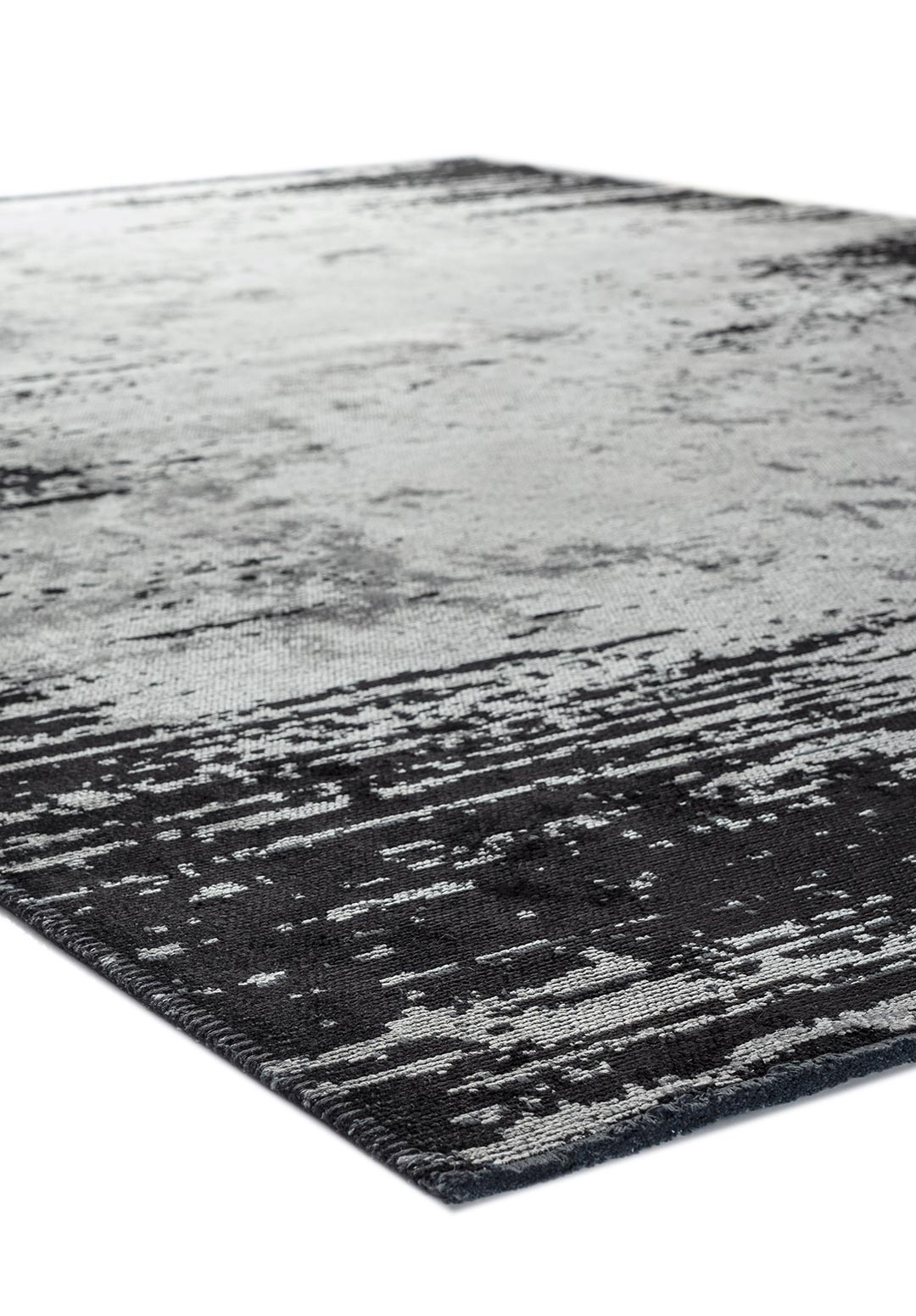 STREAM BLACK - LIGHT GREY RUG - 4