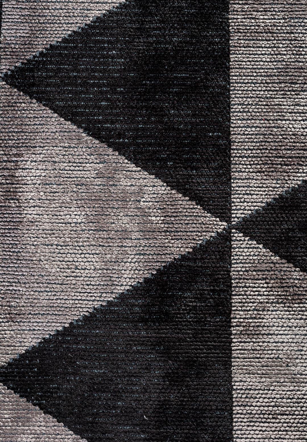 FERRARA BLACK - LIGHT GREY RUG - 5