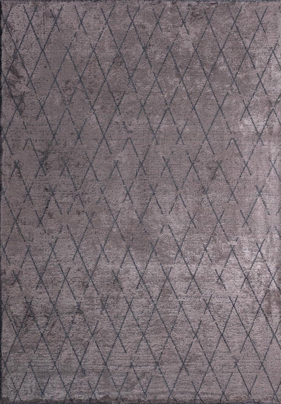 DIAMOND DARK GREY RUG - 1