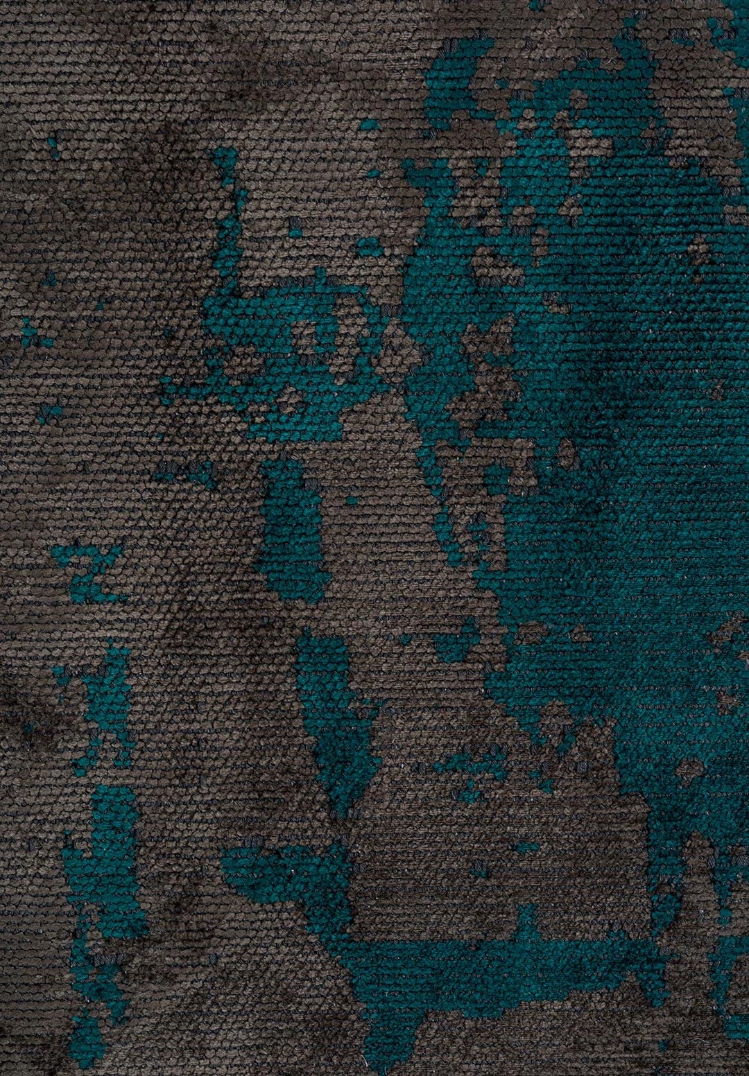 PAINT DARK TURQUOISE - ANTHRACITE RUG - 5