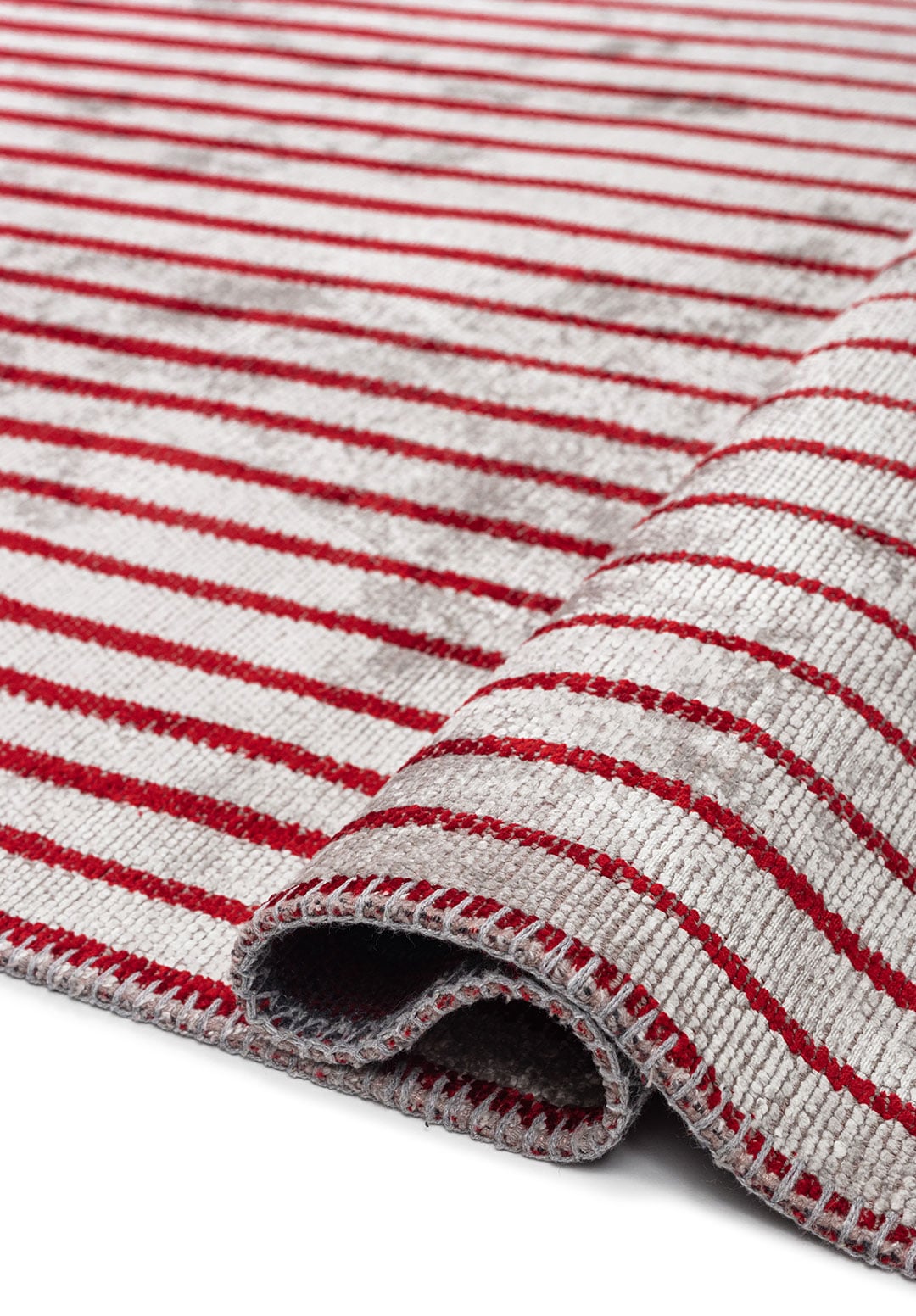 NEXUS RED - LIGHT GREY RUG - 2