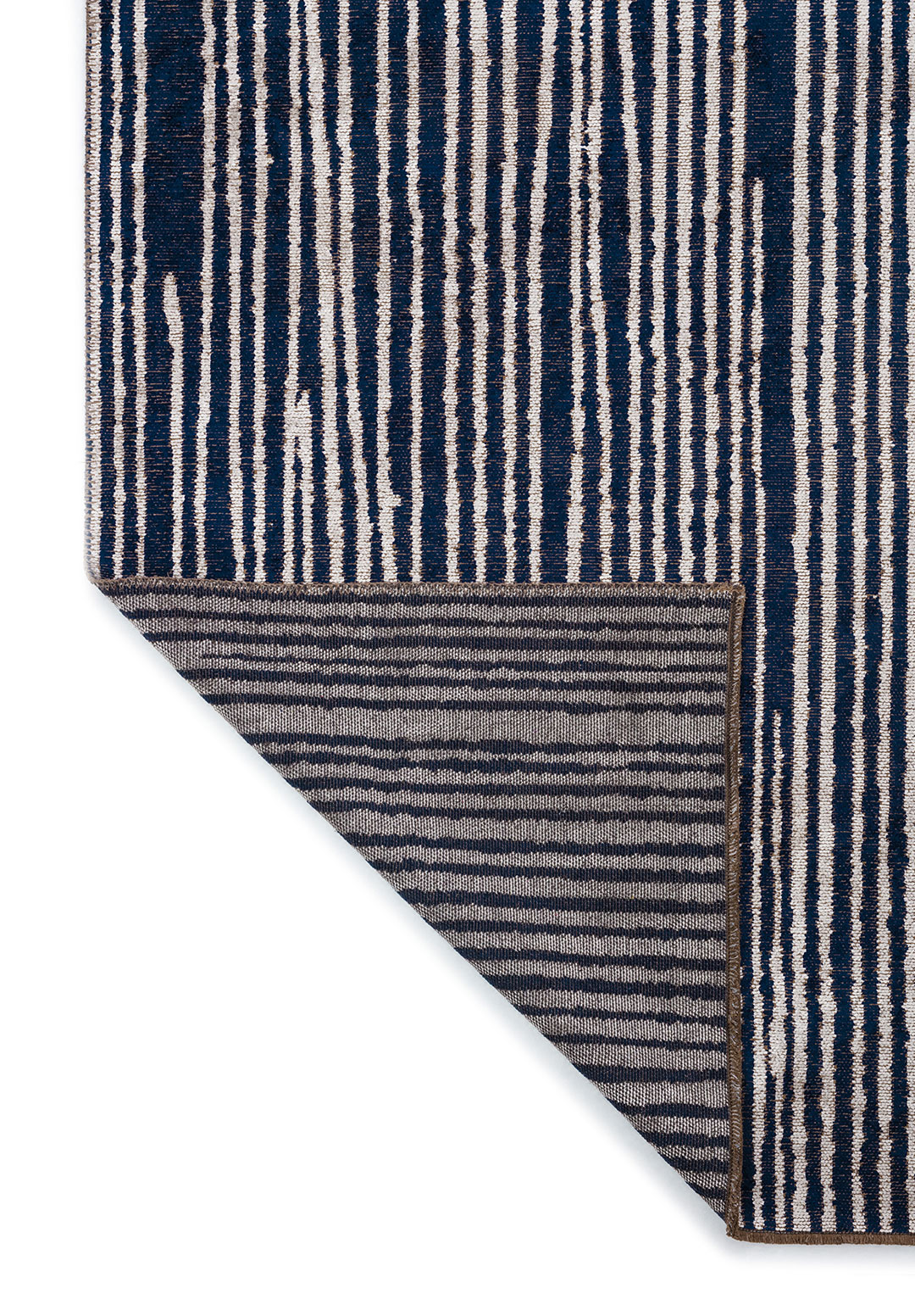 LUMOS DARK NAVY - LIGHT GREY RUG - 3