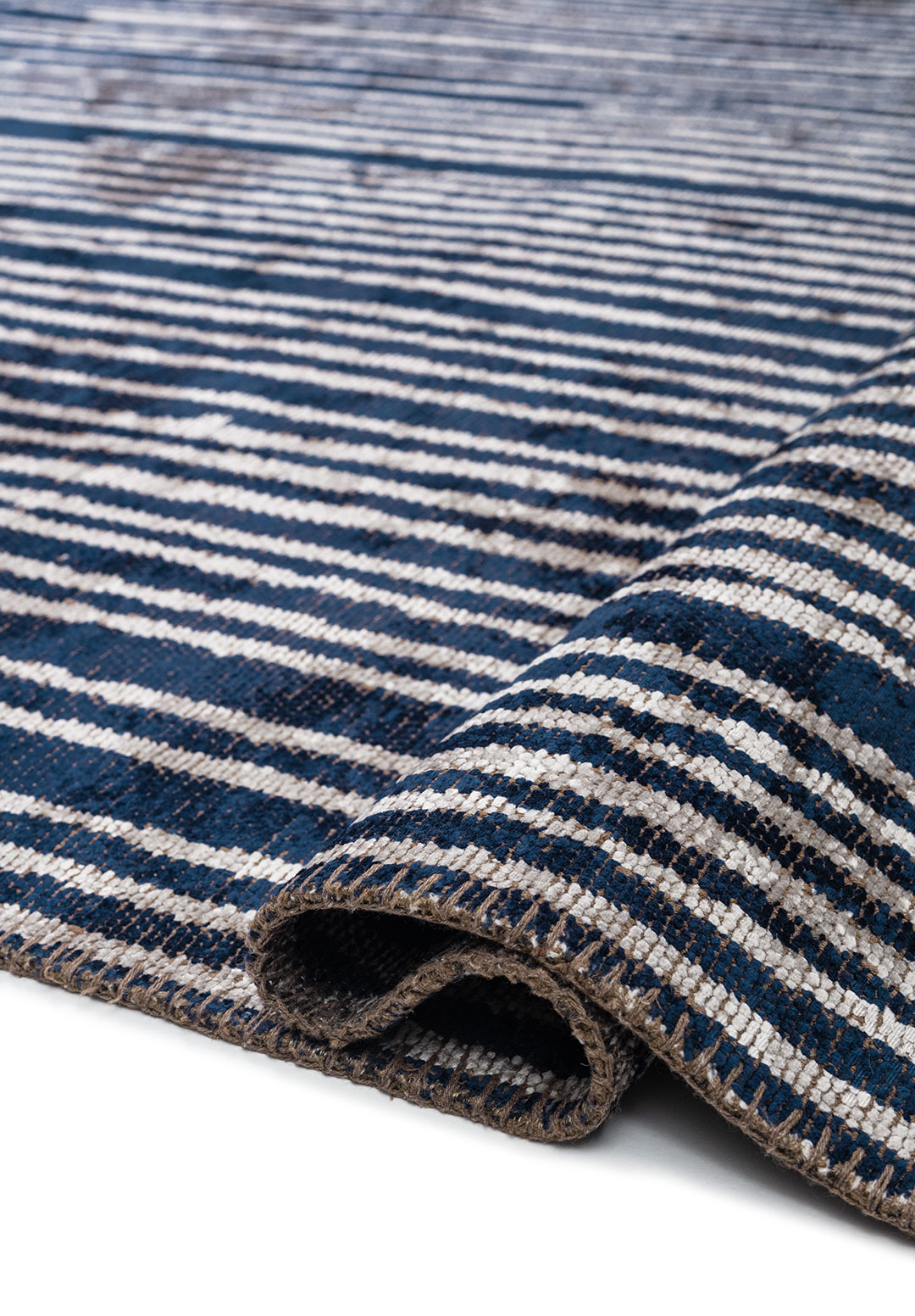 LUMOS DARK NAVY - LIGHT GREY RUG - 2