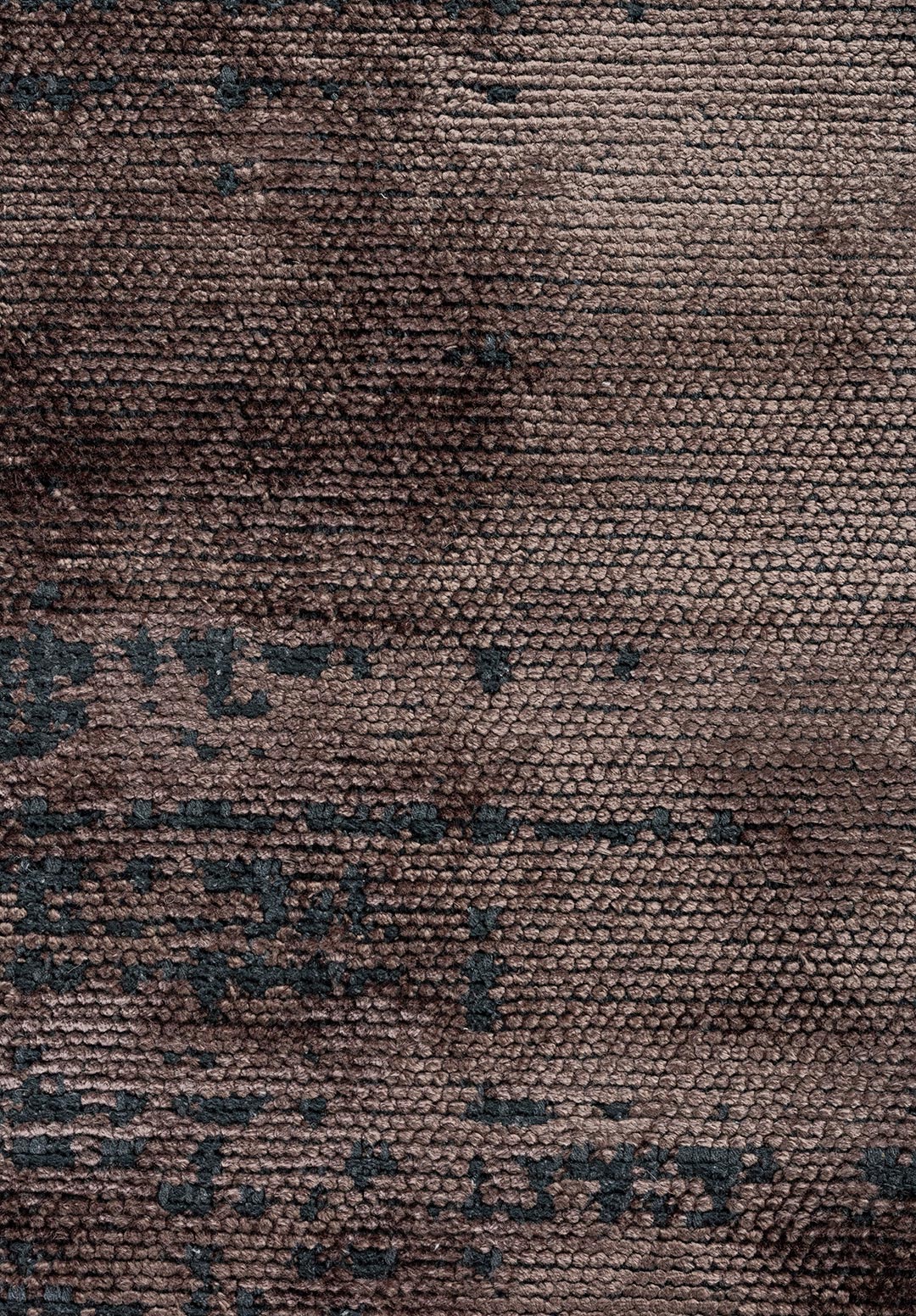 SPACE DARK MINK - MATTE BLACK RUG - 5