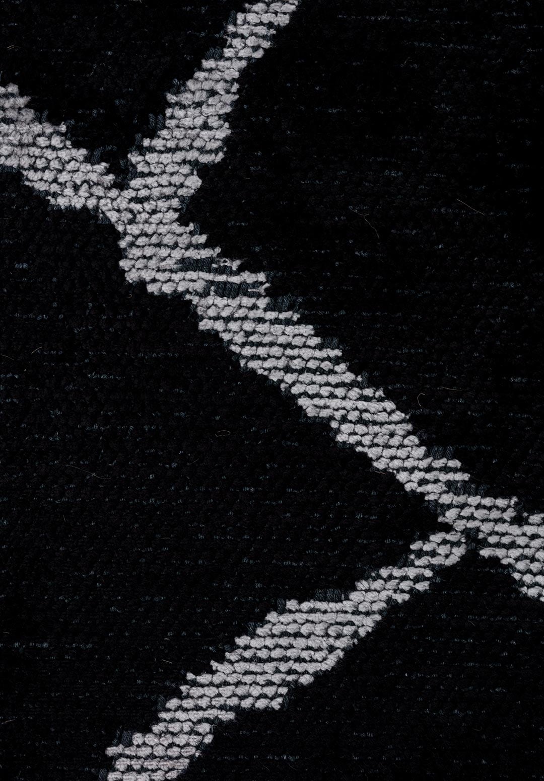 GRID BLACK - LIGHT GREY RUG - 5
