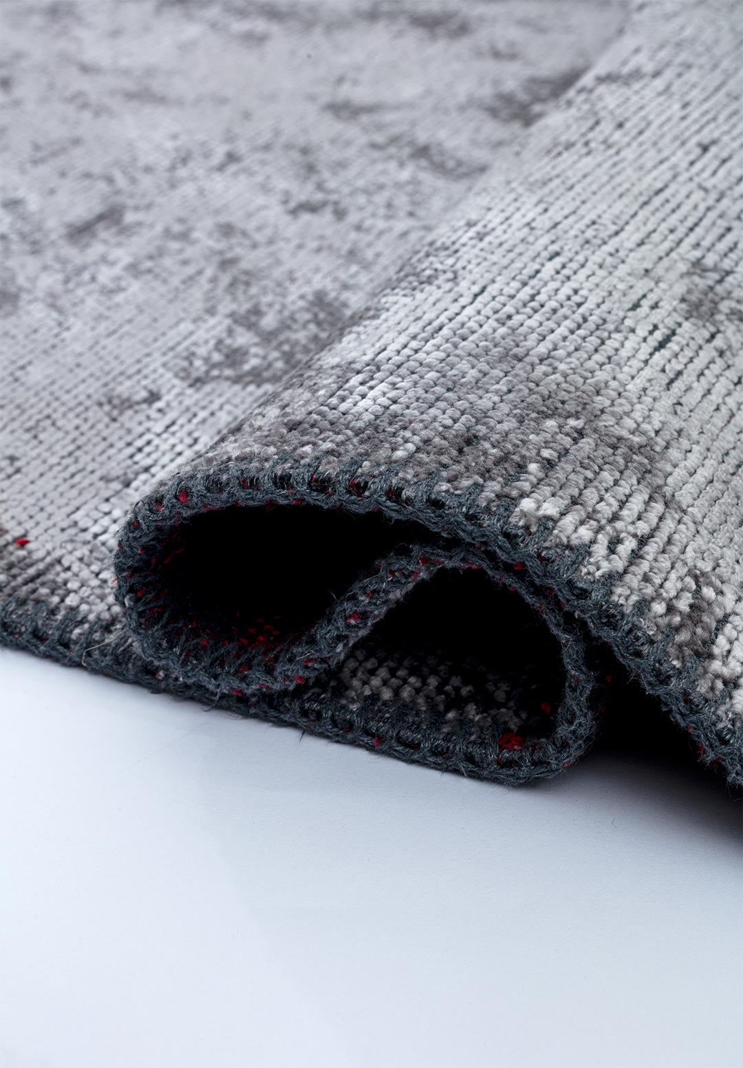 BARBER RED - LIGHT GREY RUG - 2