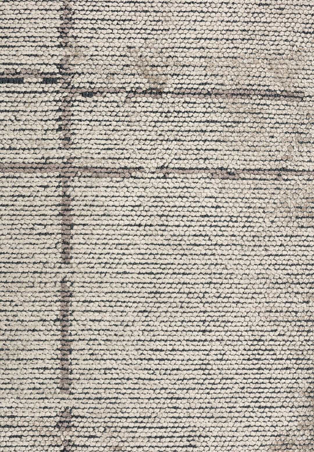 BARBER DARK GREY - CREAM RUG - 5