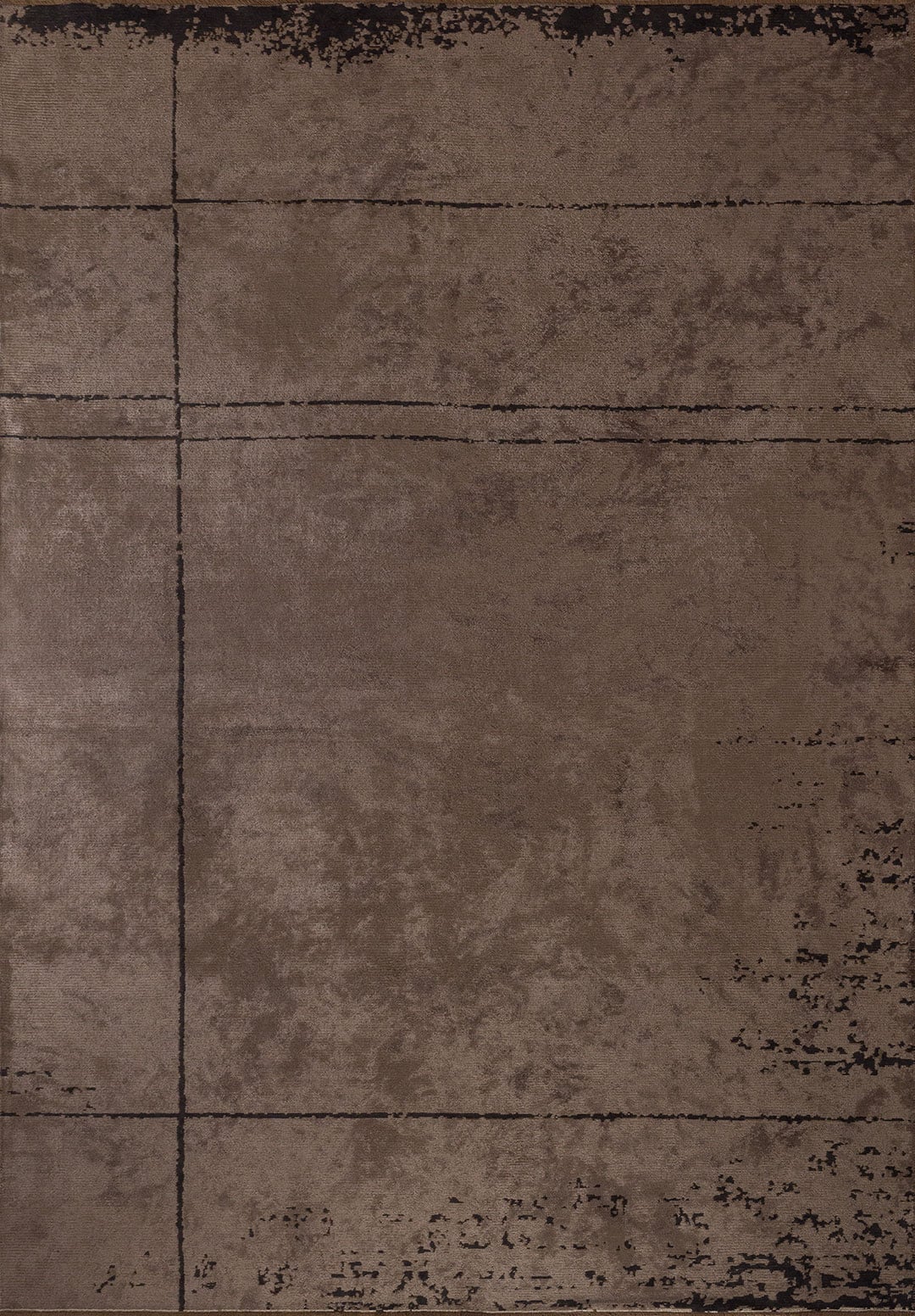 BARBER BLACK - DARK MINK RUG - 1