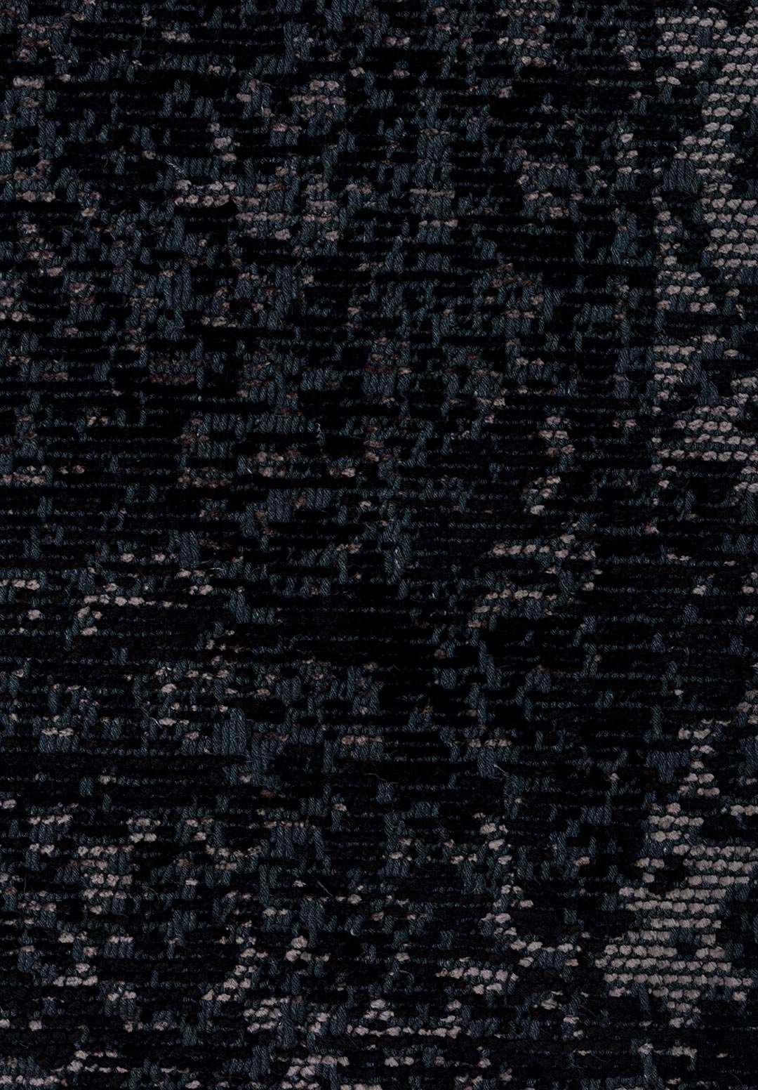 HERITAGE DARK GREY - BLACK RUG - 5