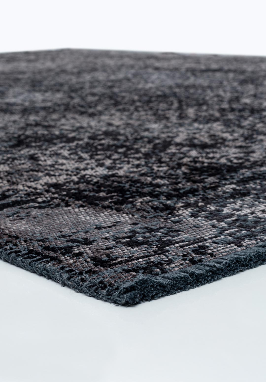 HERITAGE DARK GREY - BLACK RUG - 4