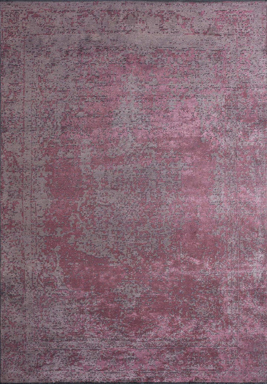 MEDALLION DAMSON - ROSE RUG - 1