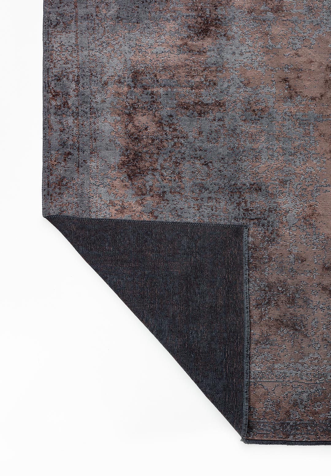 MEDALLION GREY - DARK MINK RUG - 3