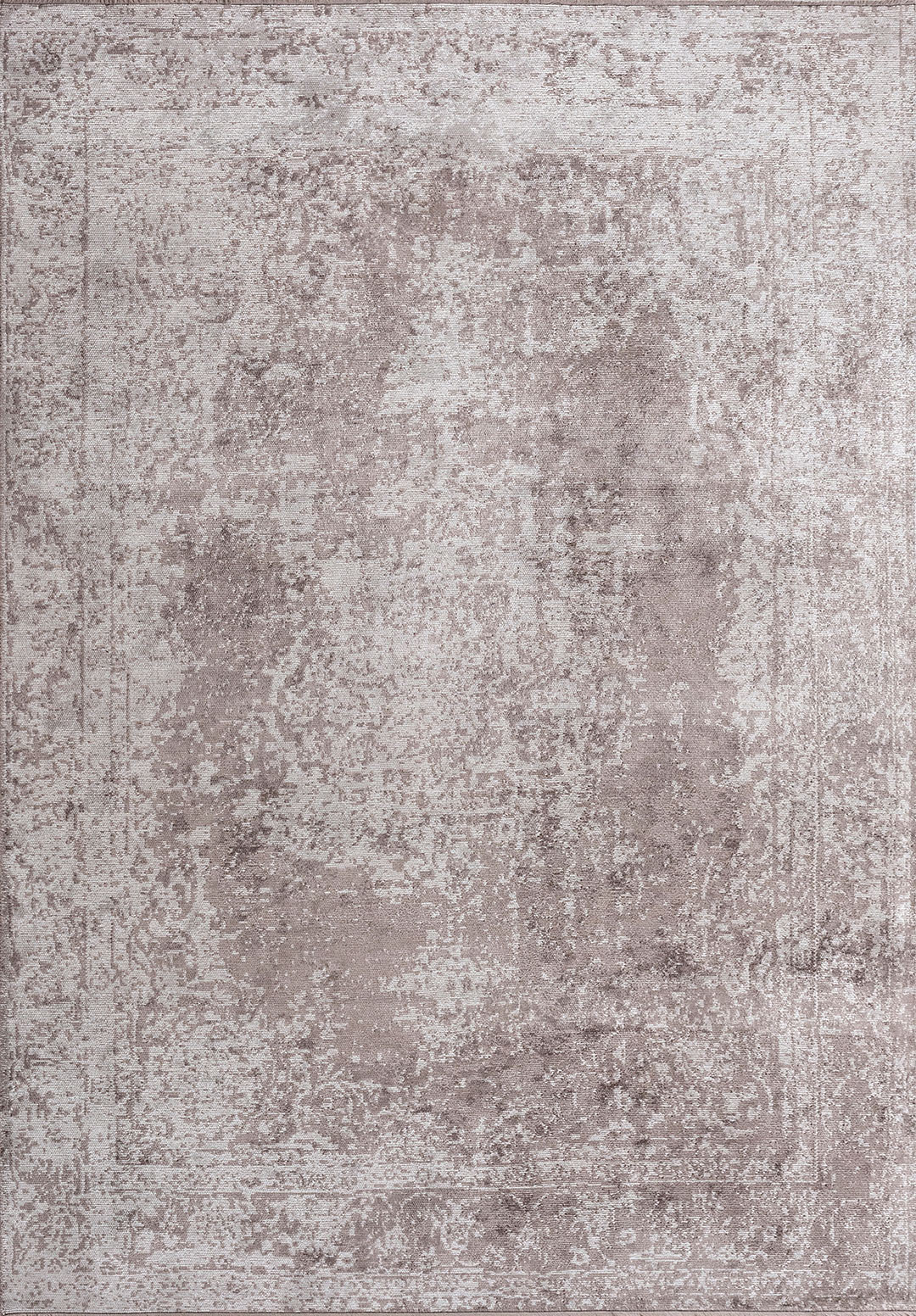 MEDALLION LIGHT GREY - DARK GREY RUG