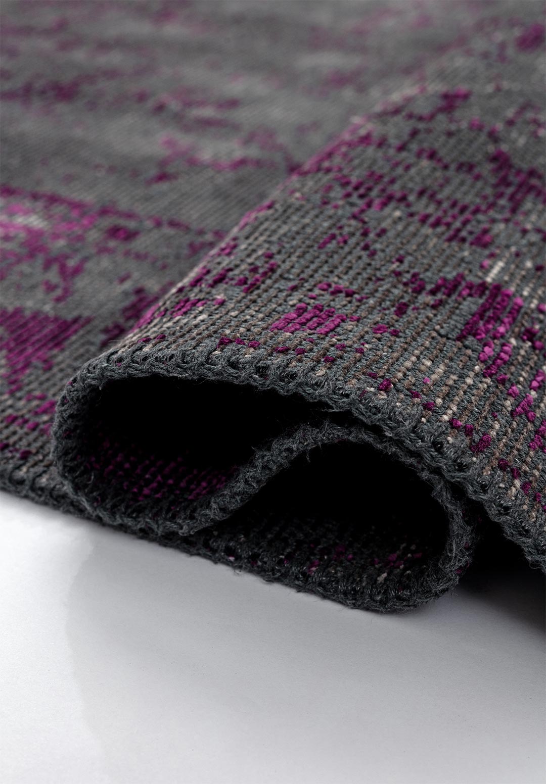 IVY GREY - PURPLE RUG - 2
