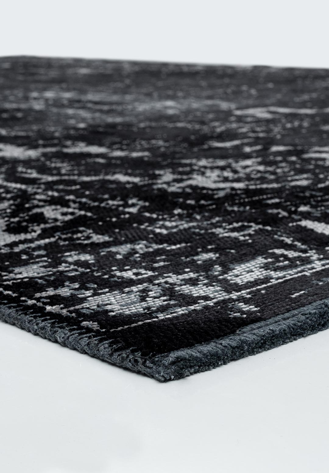 IVY BLACK - LIGHT CREAM RUG - 4