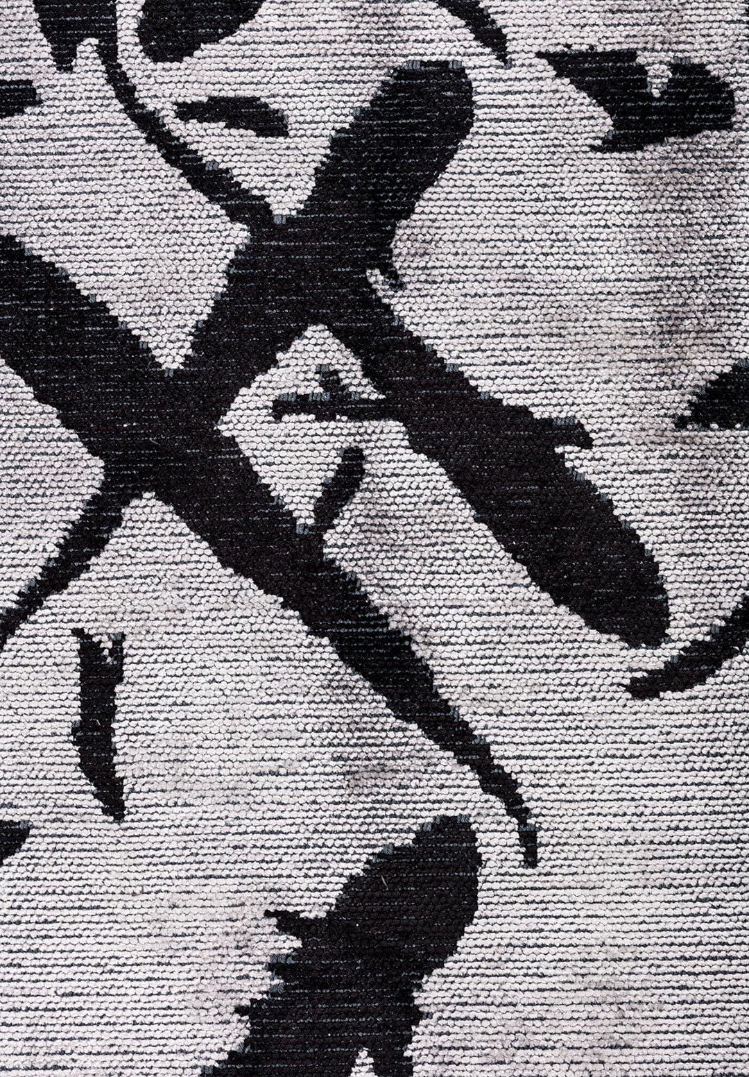 FADE BLACK - LIGHT GREY RUG - 5