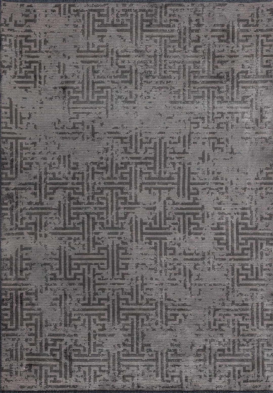LABYRINTH GREY - ANTHRACITE RUG - 1