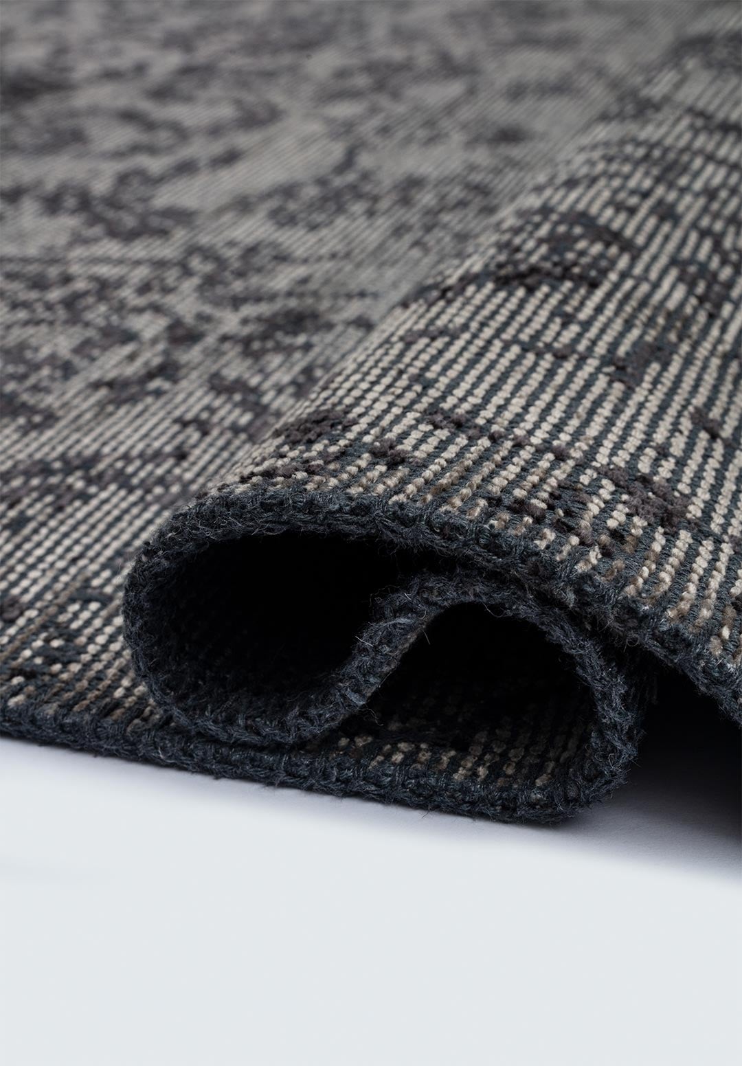 CLASSY CHARCOAL - BEIGE RUG - 2