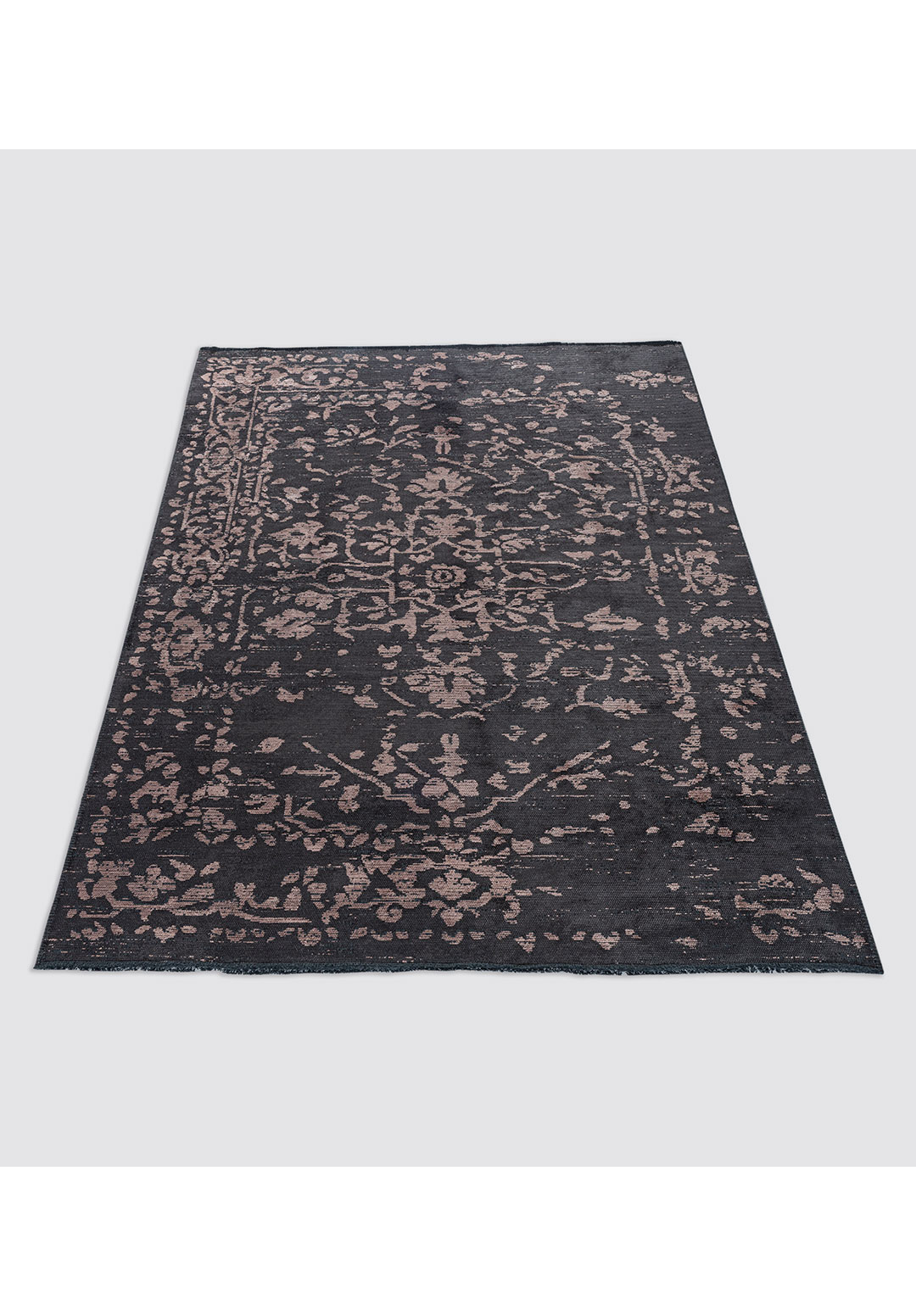 FLORA COPPER - CHARCOAL RUG - 6