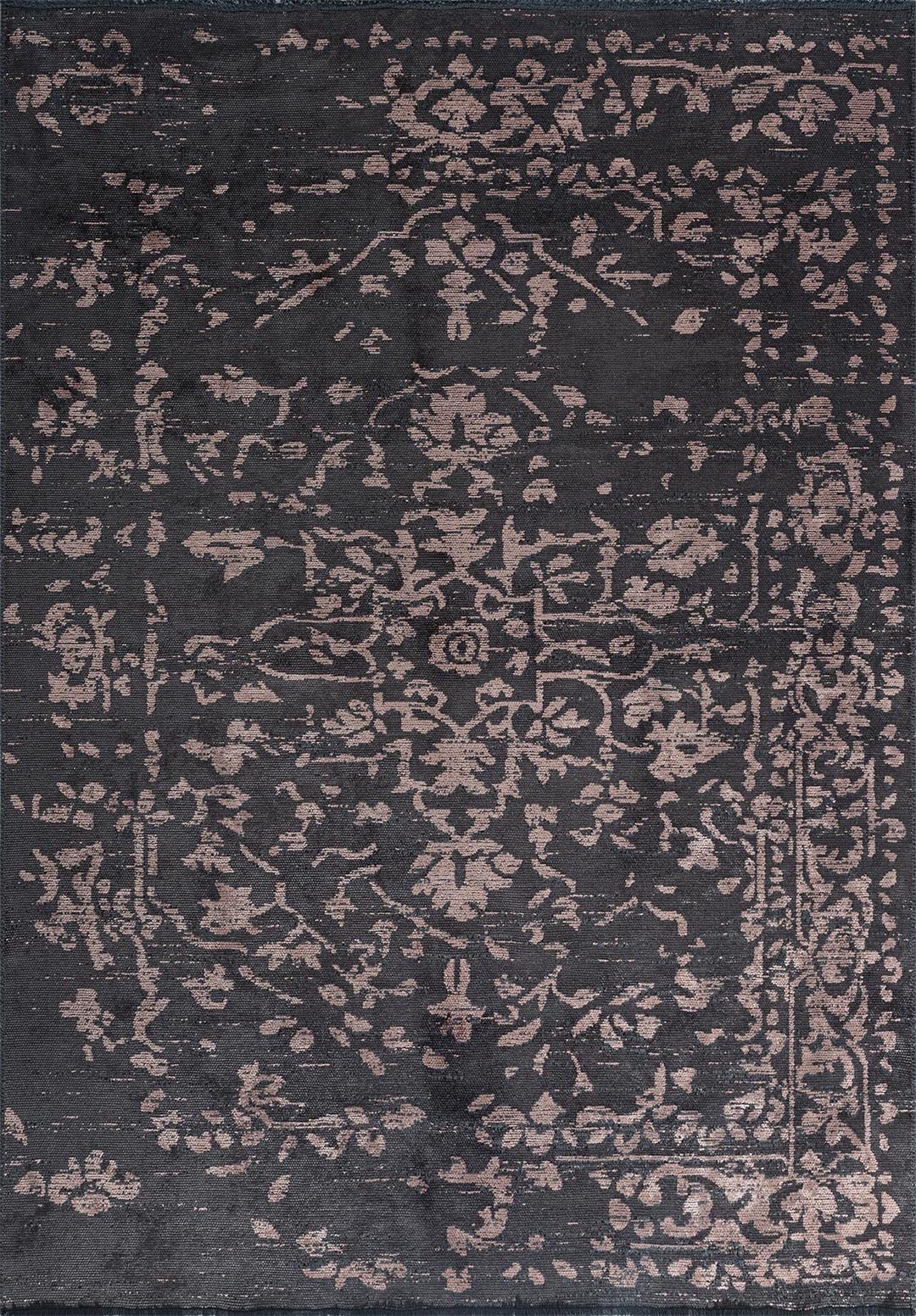 FLORA COPPER - CHARCOAL RUG - 1