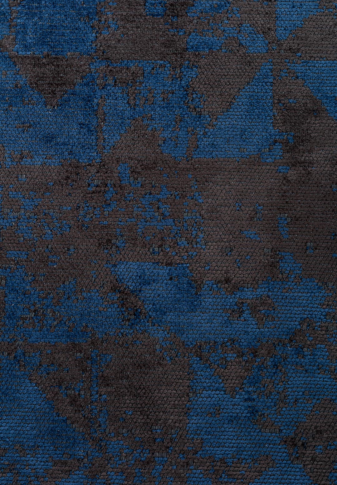 TRIANGLE CHARCOAL - NAVY BLUE RUG - 5