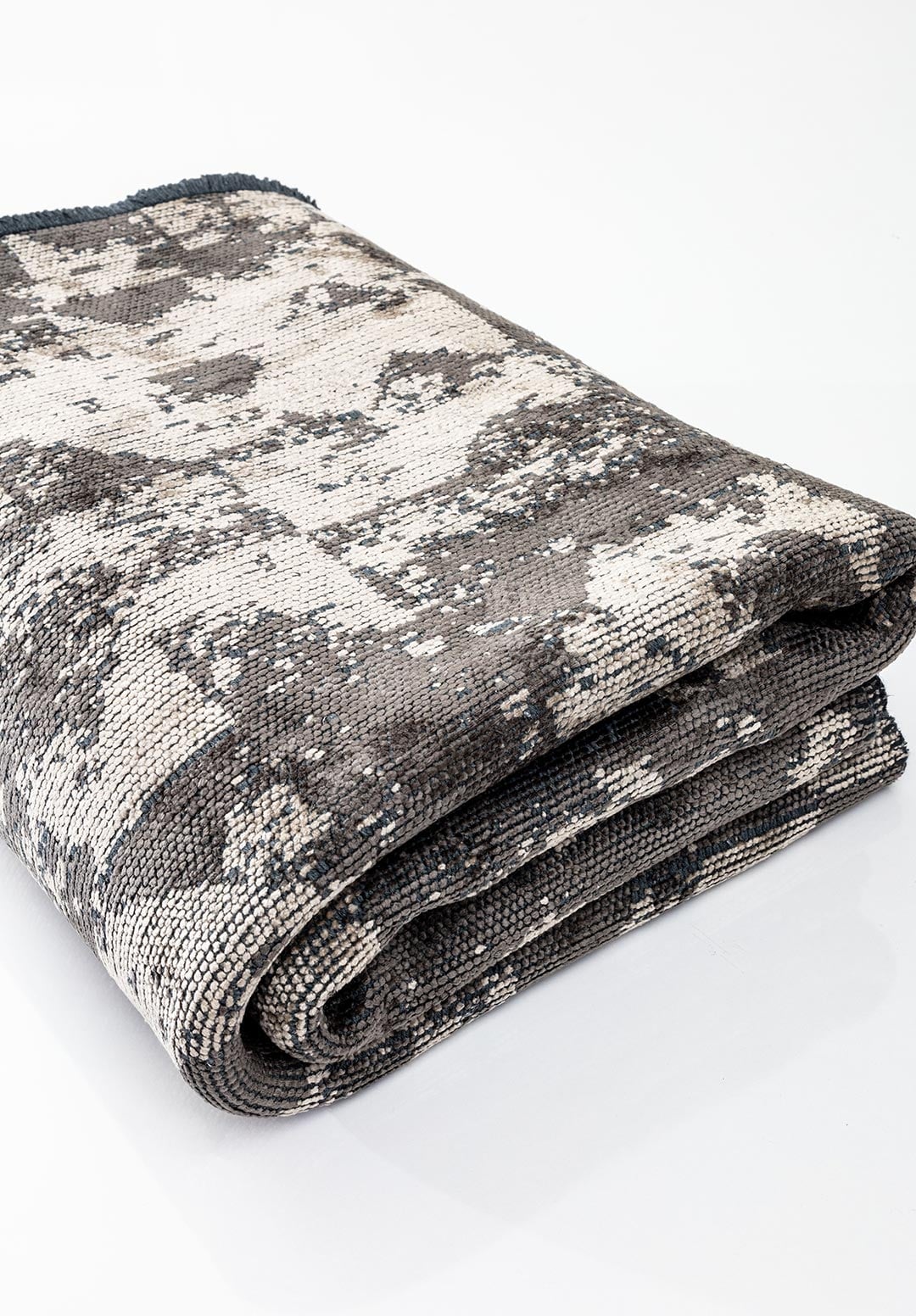 TRIANGLE ANTHRACITE - BEIGE RUG - 4