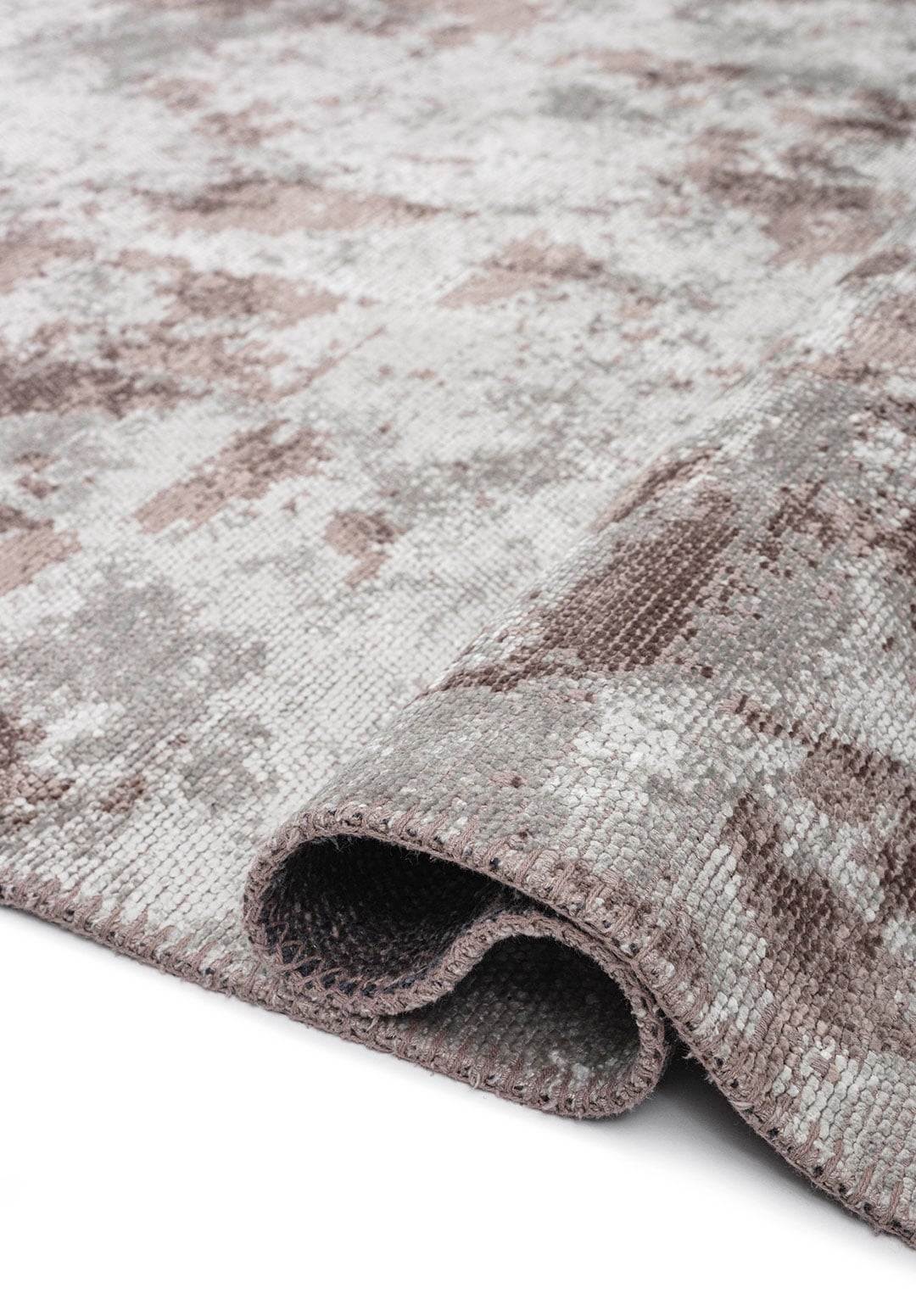 TRIANGLE LIGHT GREY - DARK GREY RUG - 2