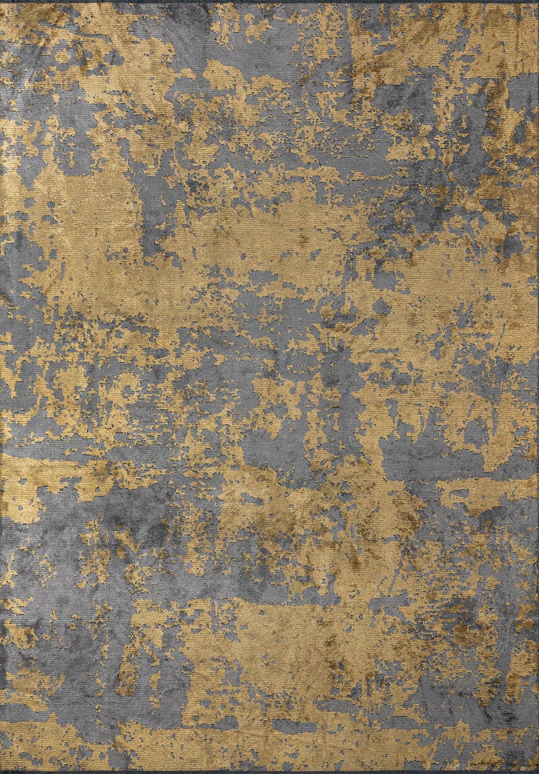 INK GOLD - GREY RUG - 1