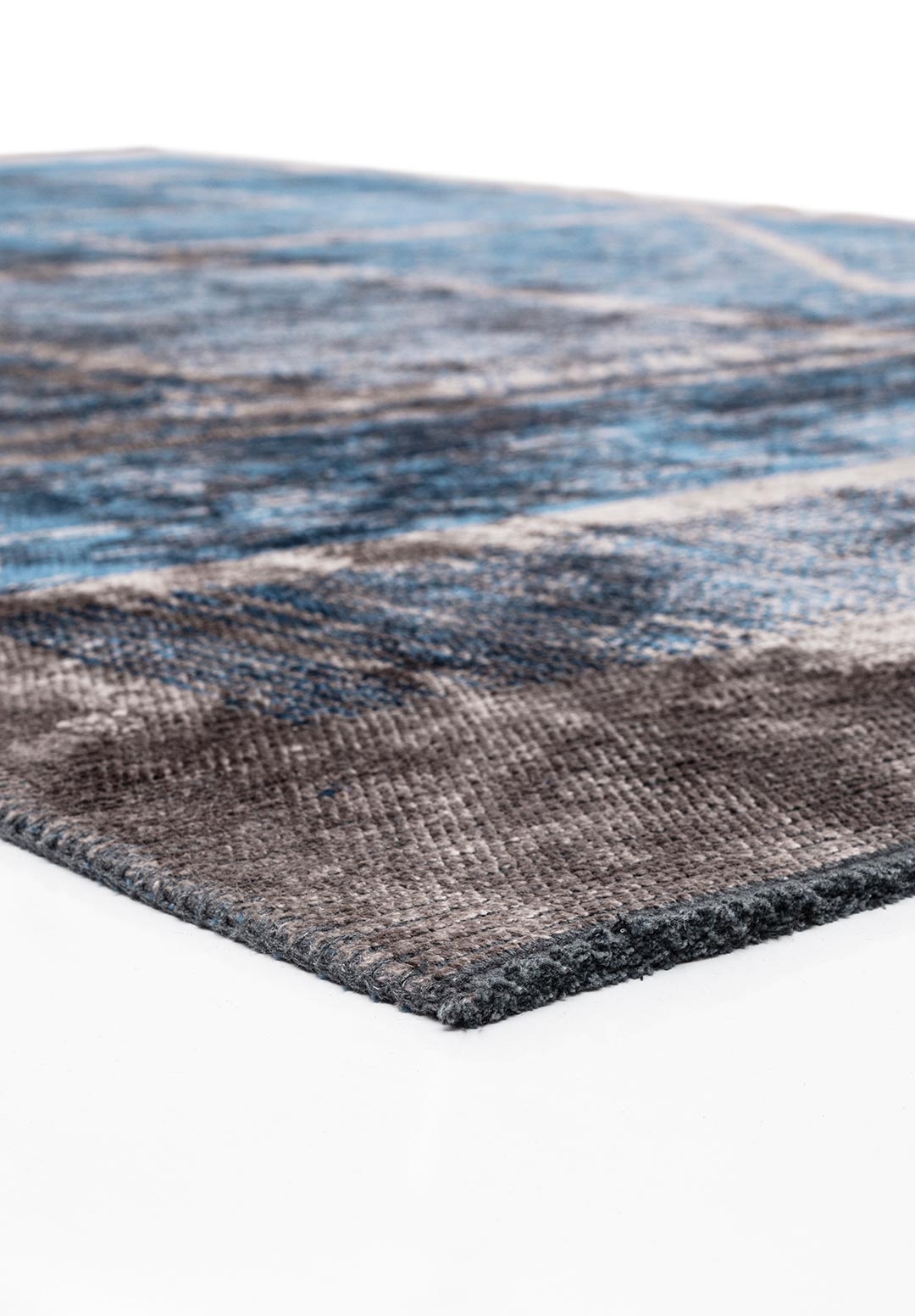 PANORAMA NAVY BLUE - DARK GREY RUG - 4