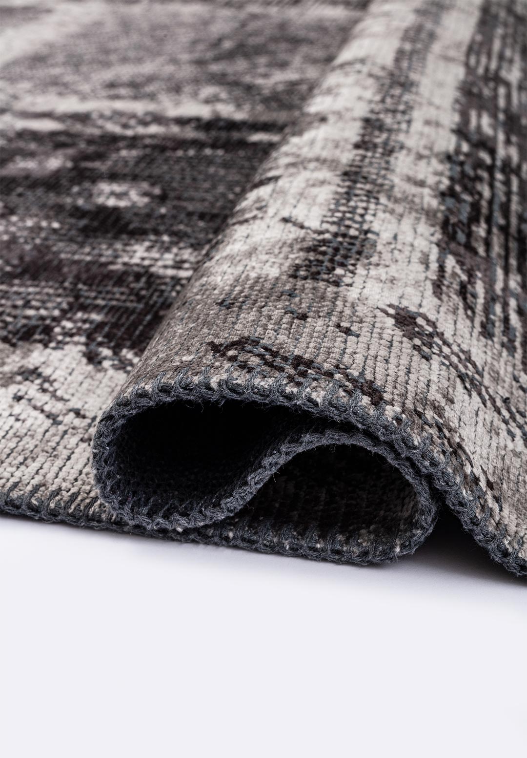 PANORAMA CHARCOAL - GREY RUG - 2