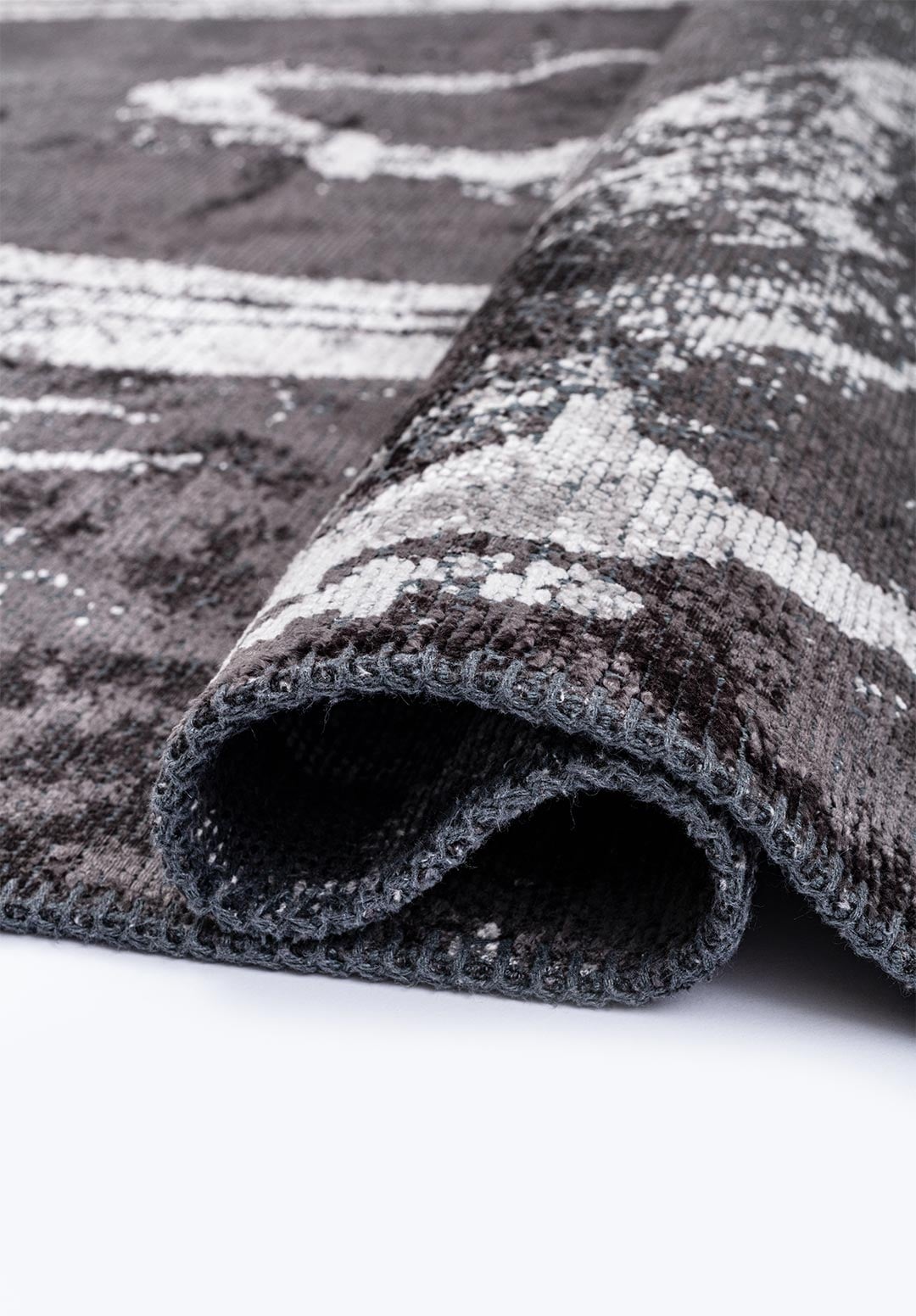 SMOKE GREY - CHARCOAL RUG - 2