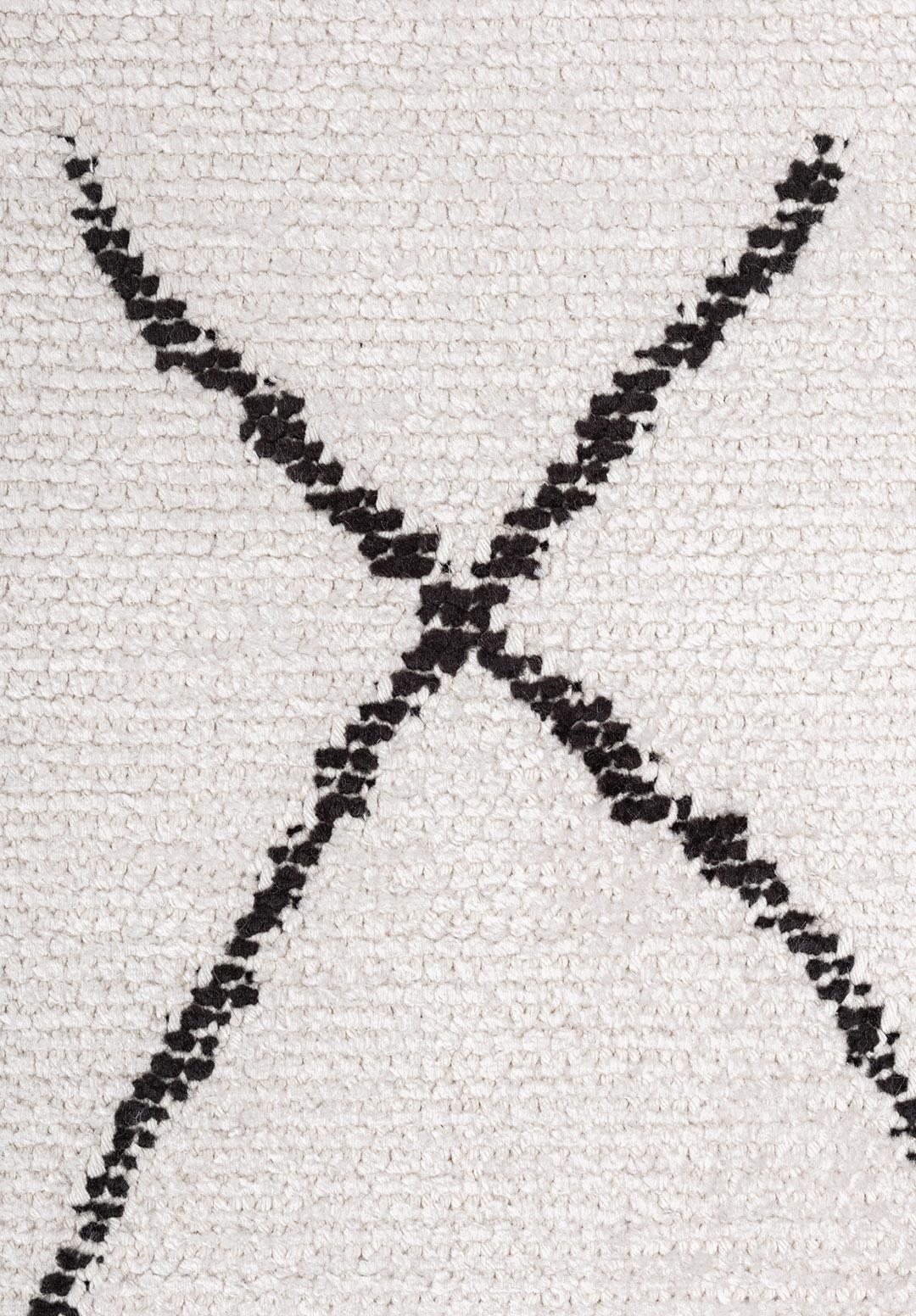 BOHEMIAN BLACK - ECRU RUG - 5